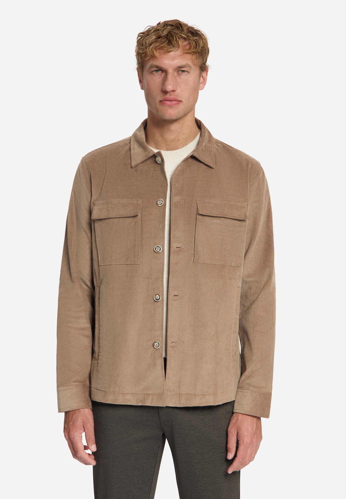 Overshirt Heavy Corduroy | Light Brown