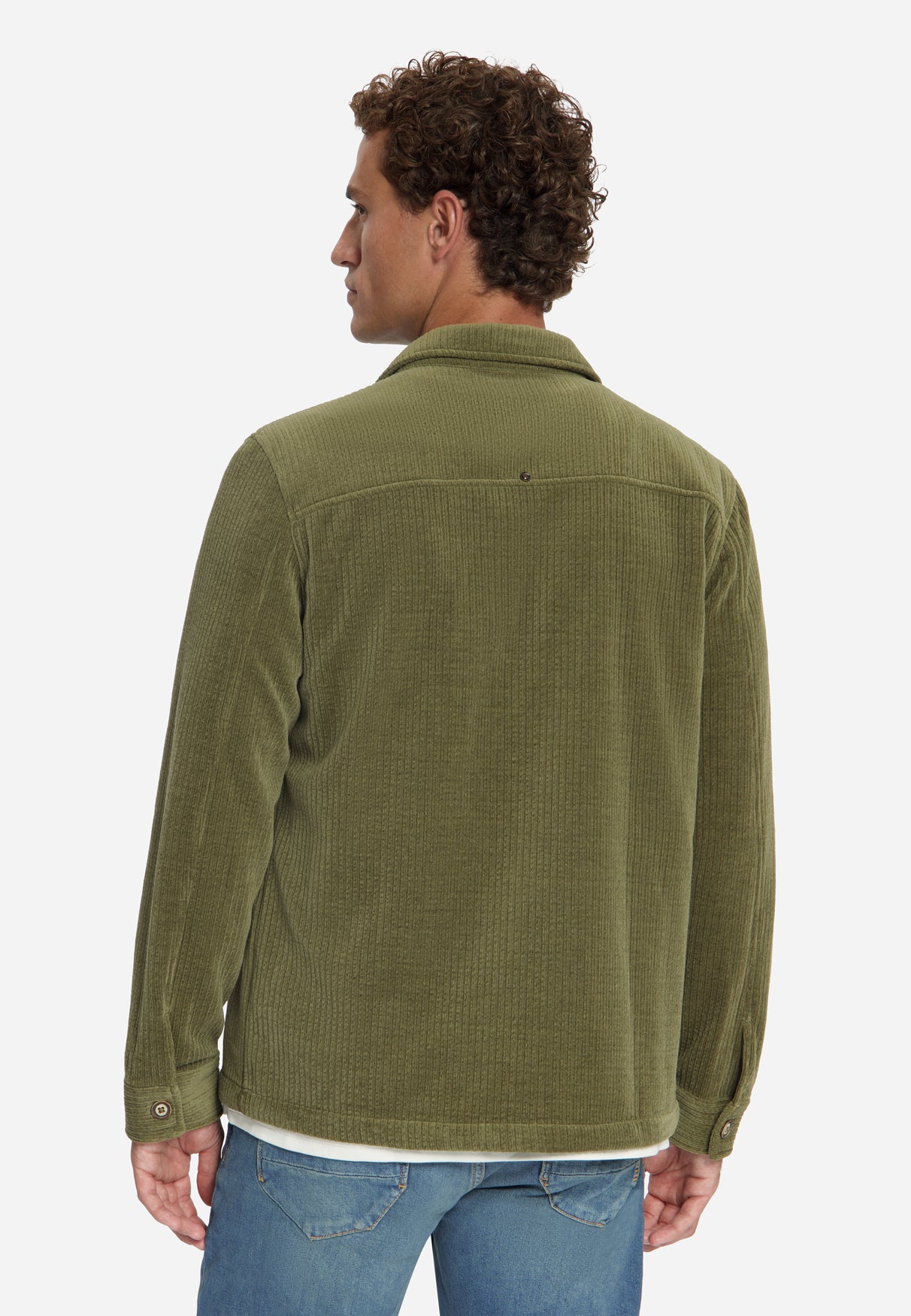 Stretch-Cord-Overshirt | Army
