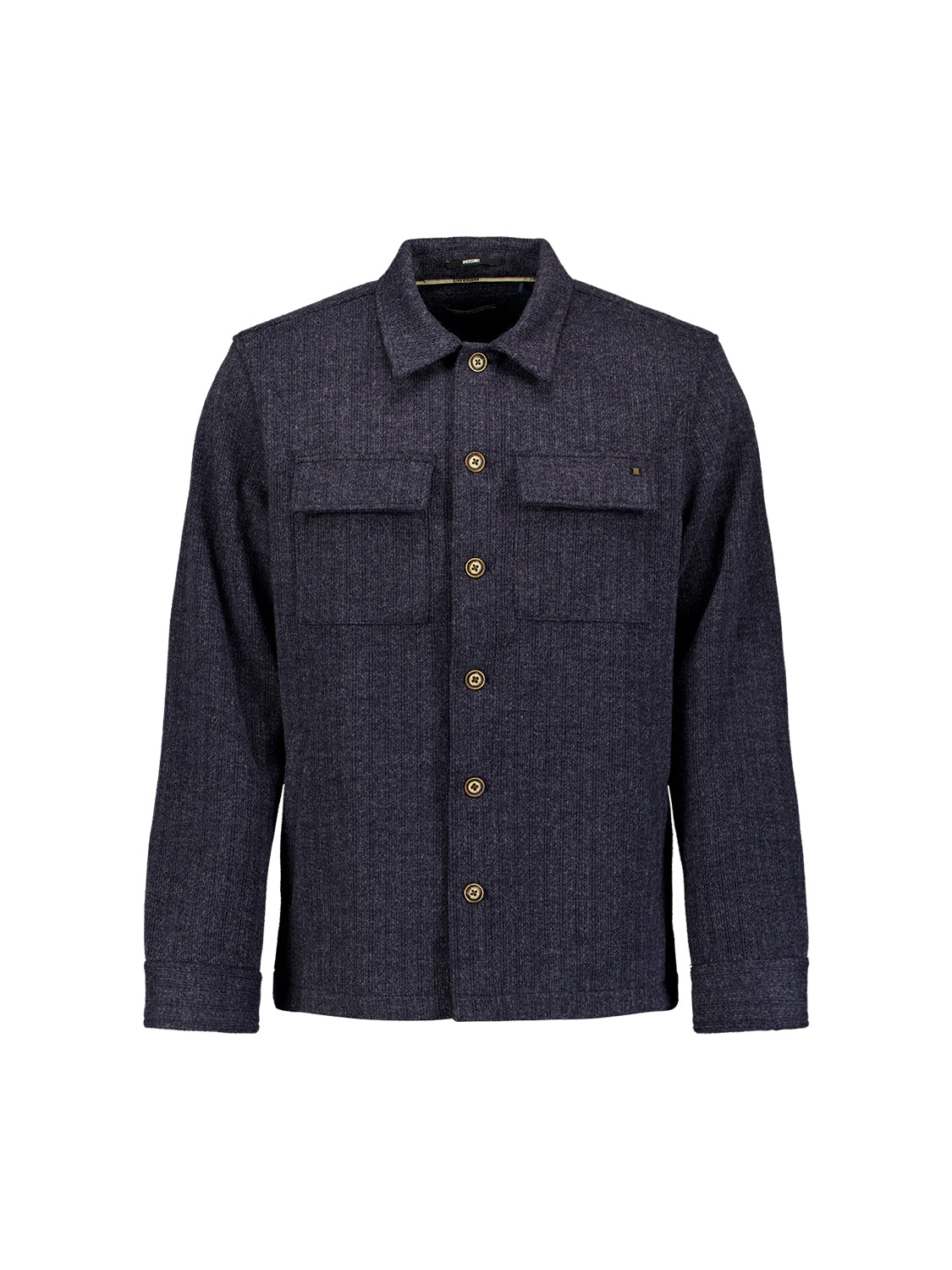 Overshirt in Wolloptik | Dark Night