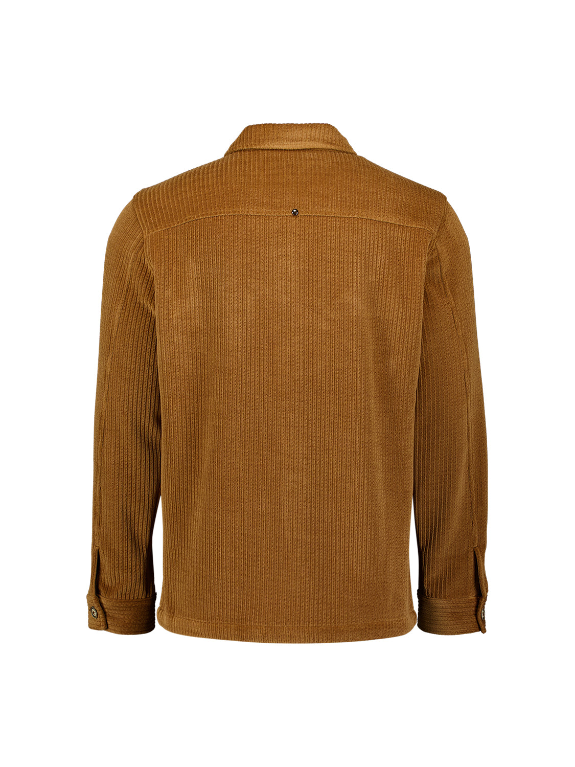 Stretch Cord Overshirt | Caramel