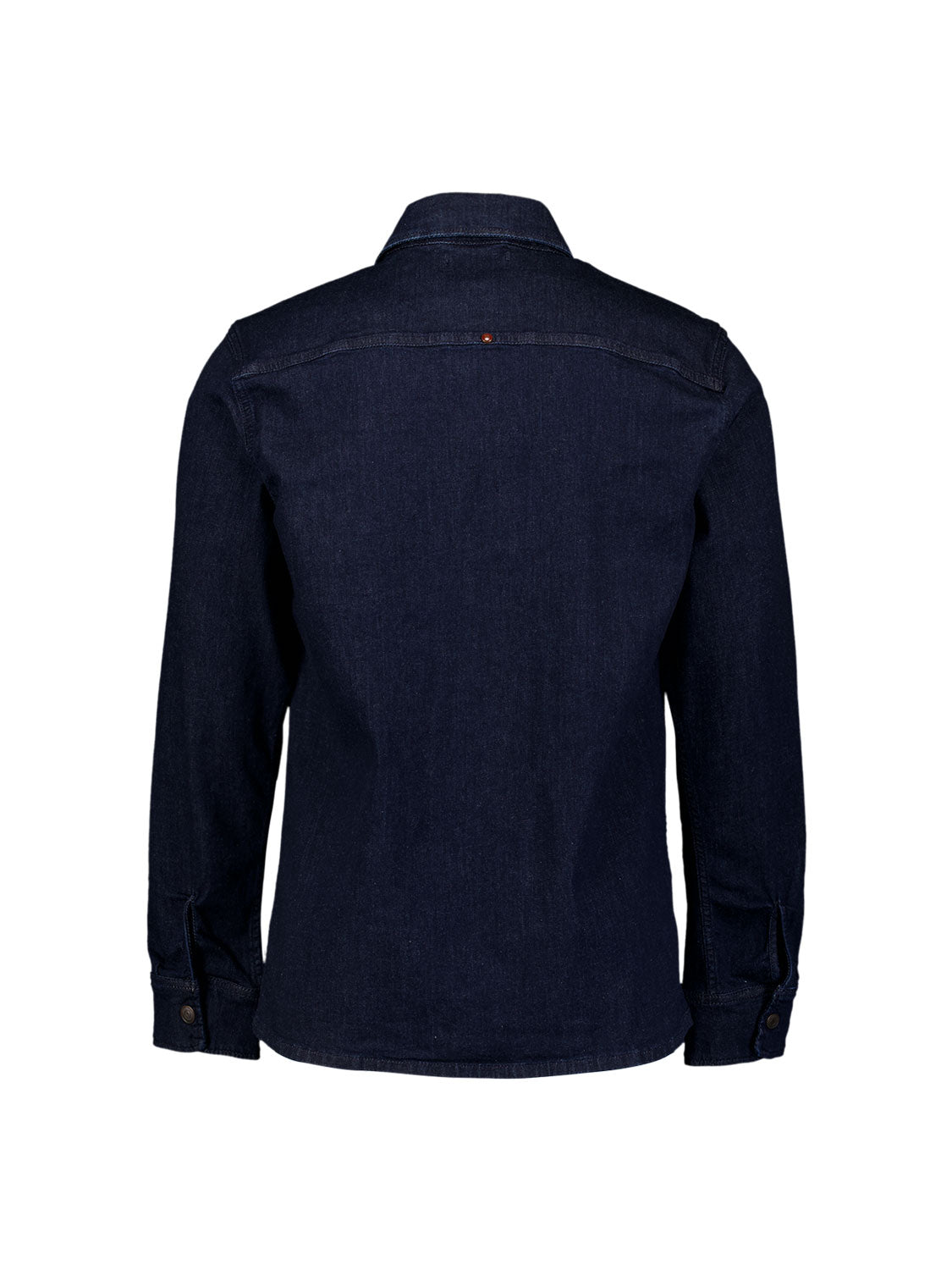 Denim Stretch-Overshirt | Rinse Denim