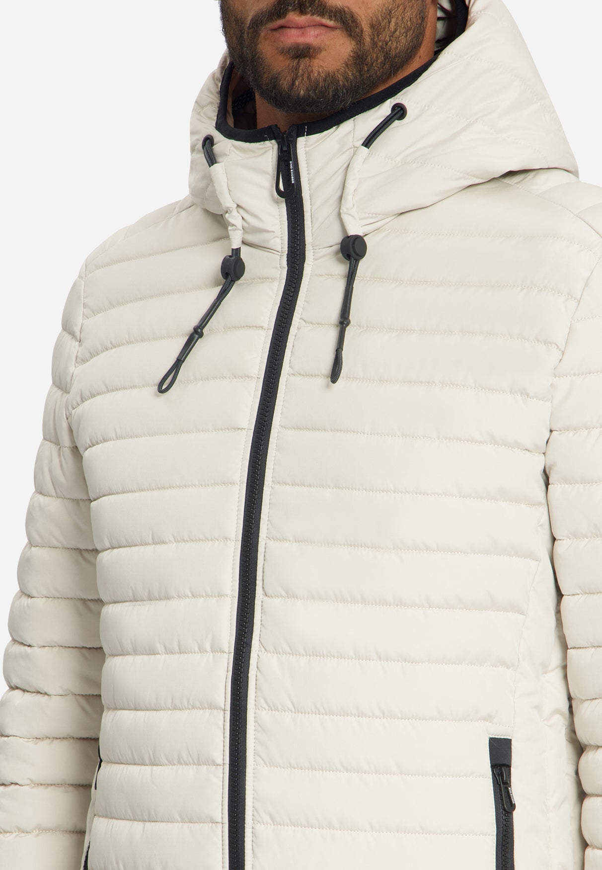 Leicht Gepolsterte Jacke Mit Kapuze | Stone