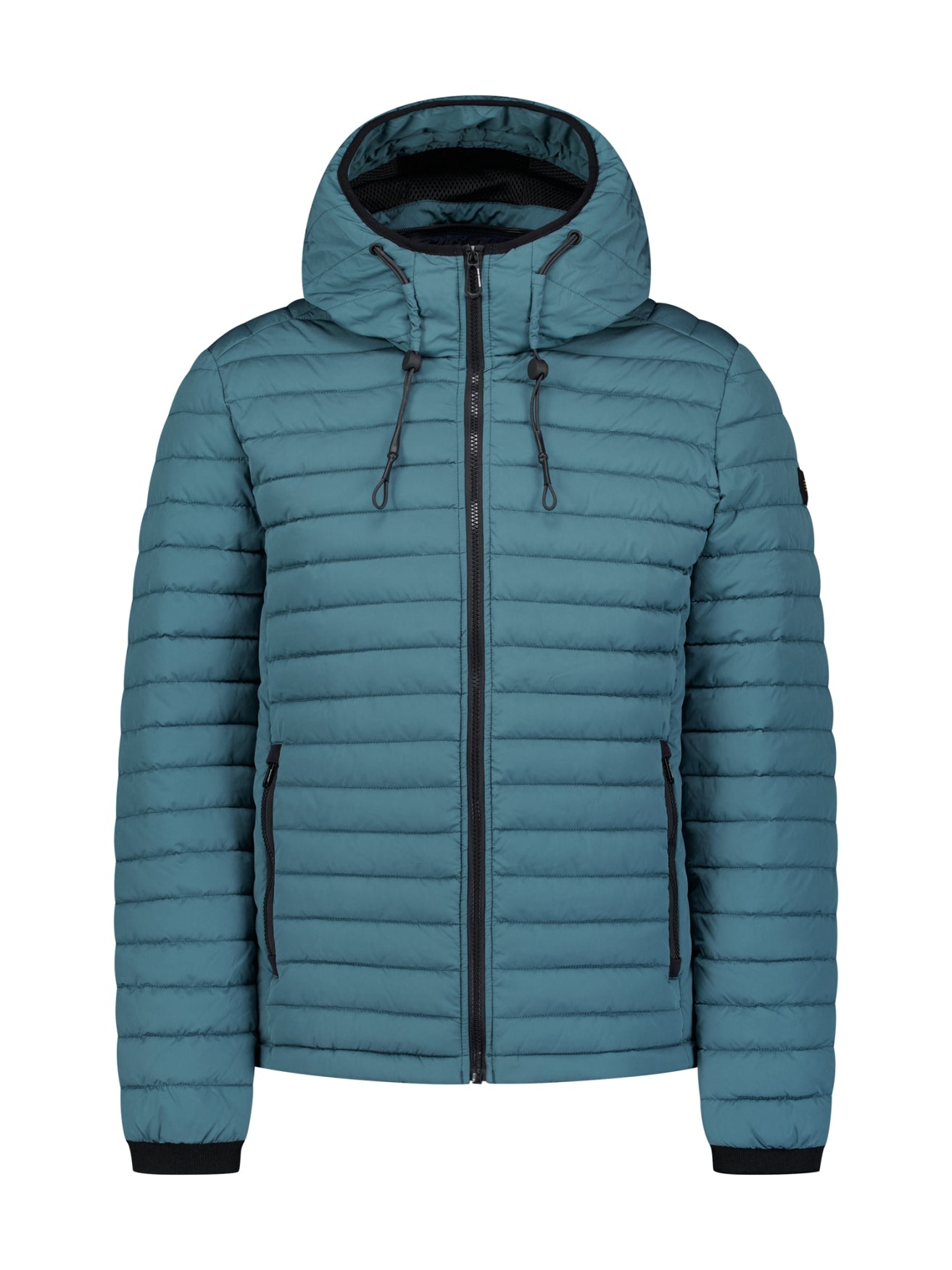 Leicht Gepolsterte Jacke Mit Kapuze | Shadow Blue