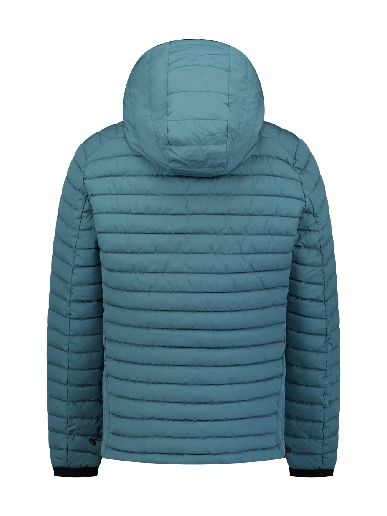Leicht Gepolsterte Jacke Mit Kapuze | Shadow Blue