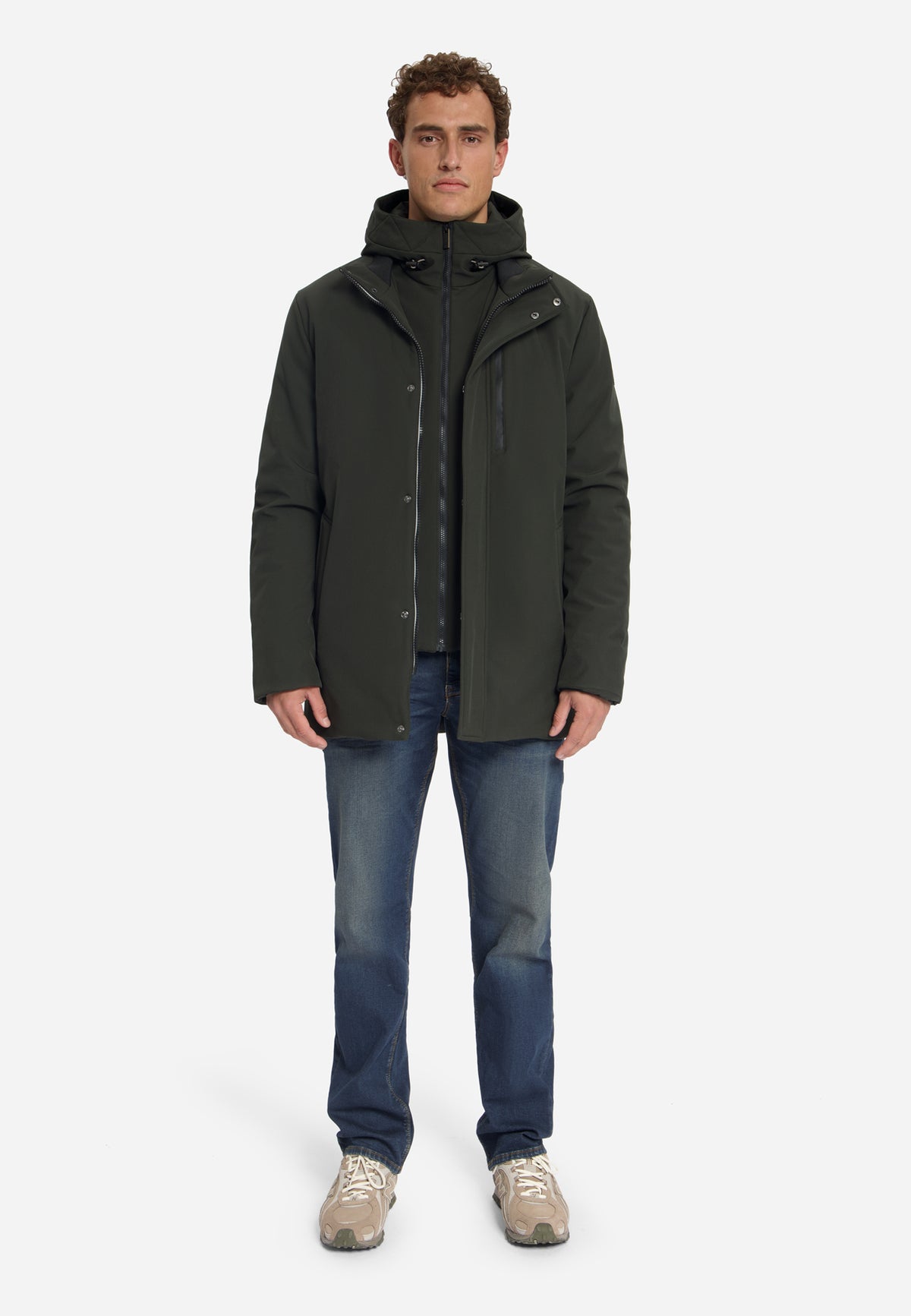 Softshell Parka | Dark Army