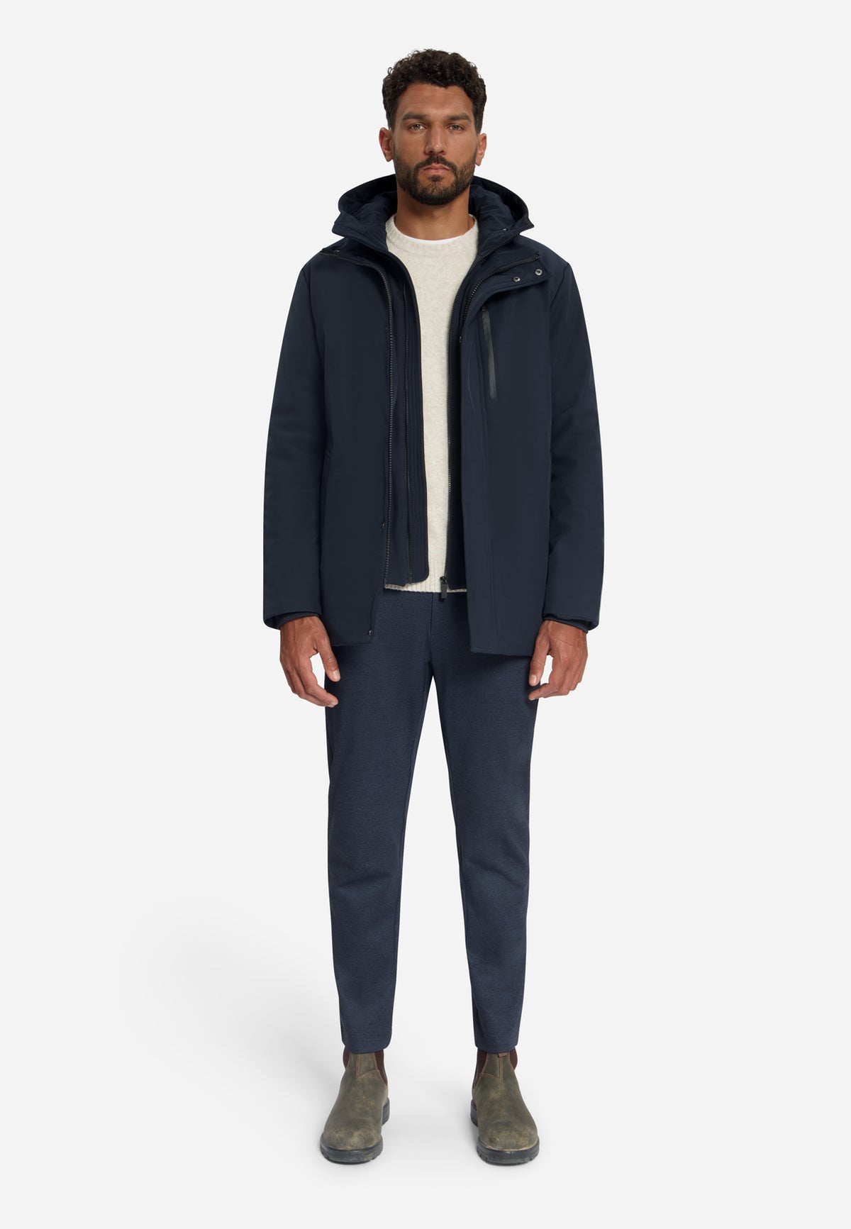 Softshell Parka | Dark Night