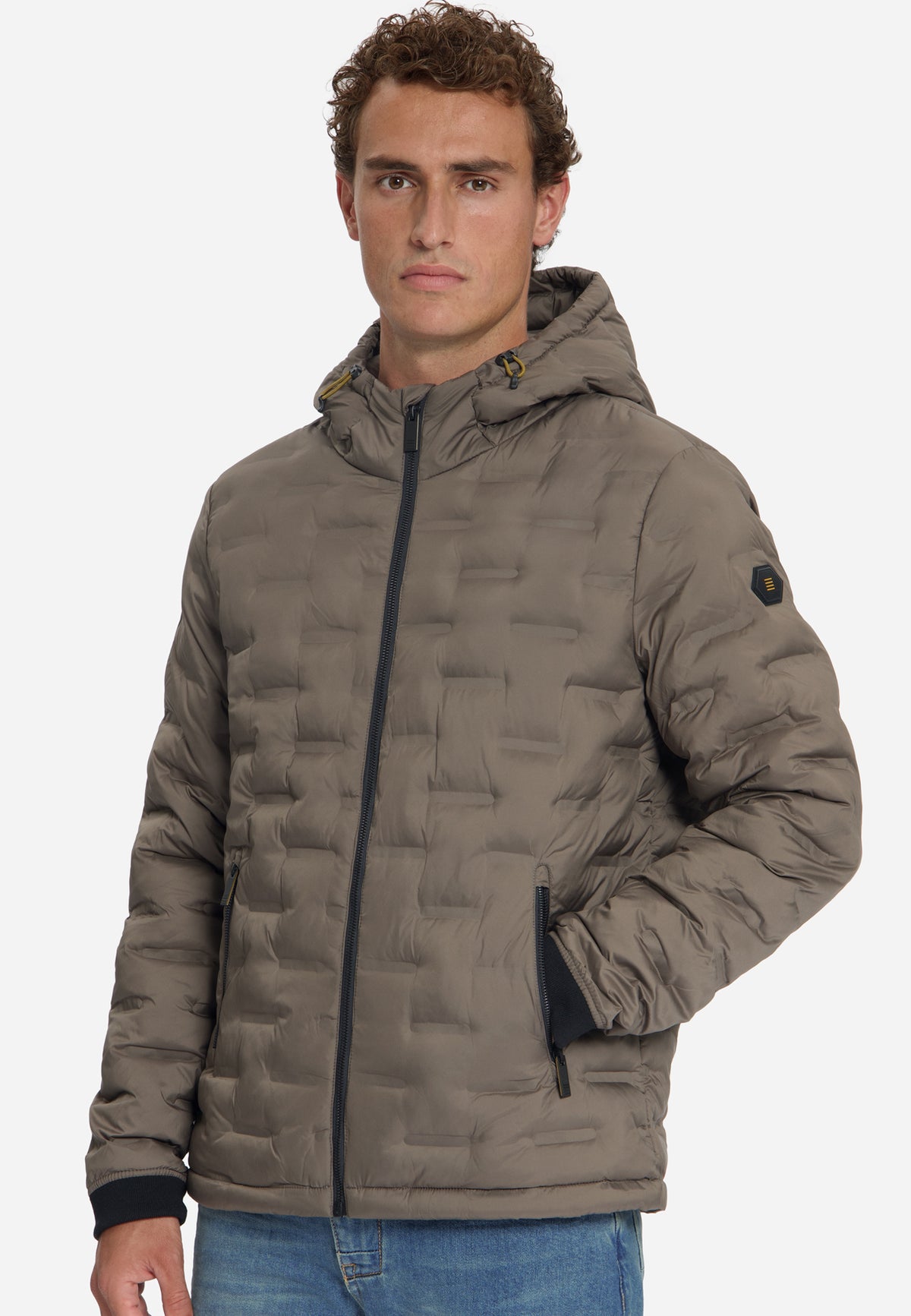 Leichte Jacke mit Kapuze | Mud