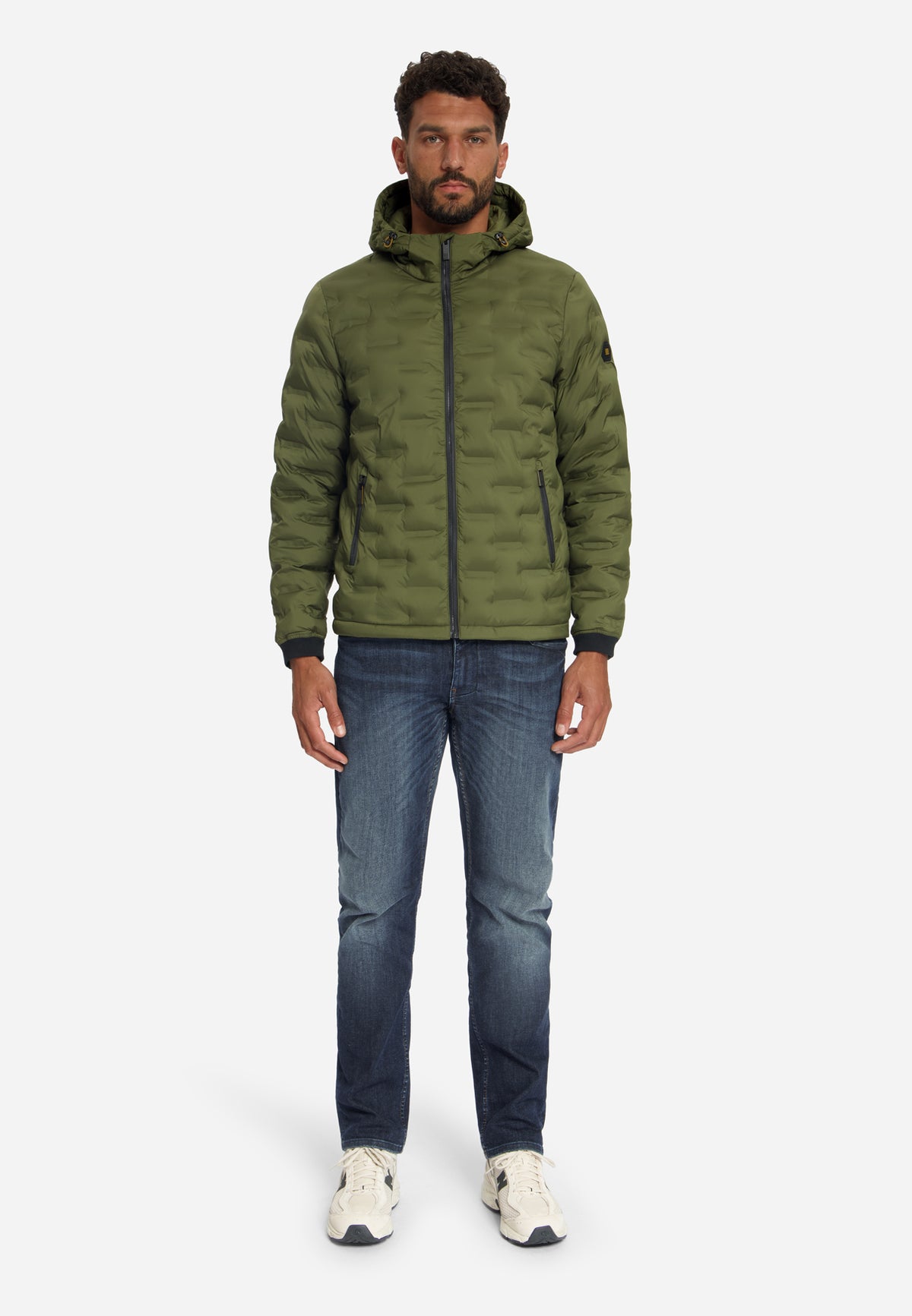 Lightweight Hooded Jacket | Moss