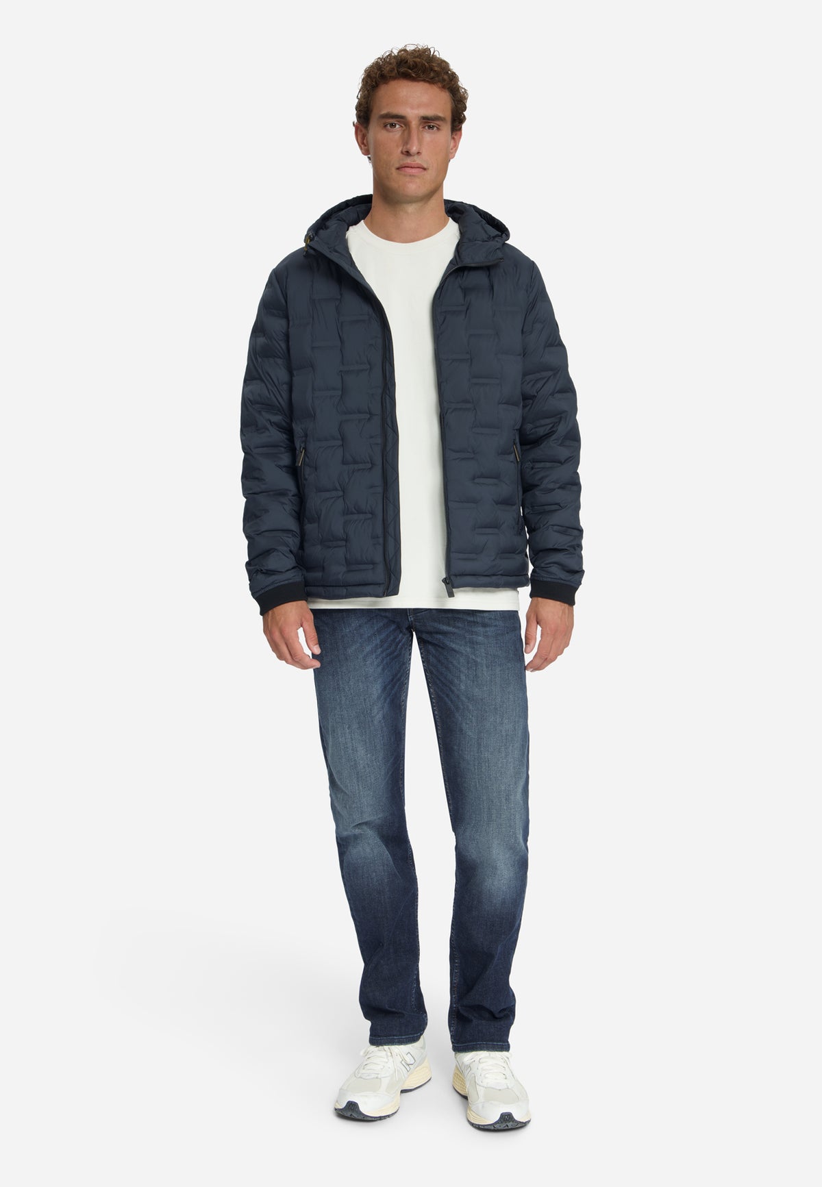 Leichte Jacke mit Kapuze | Dark Night