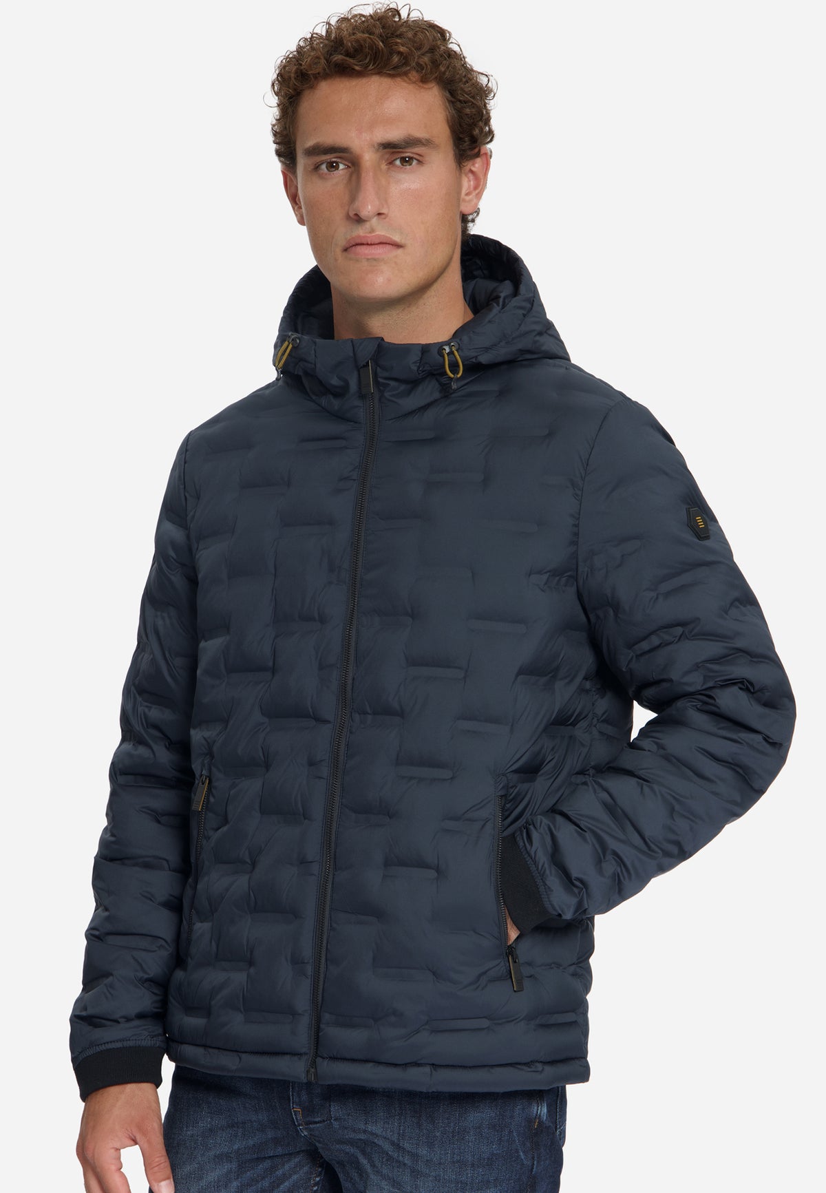 Leichte Jacke mit Kapuze | Dark Night