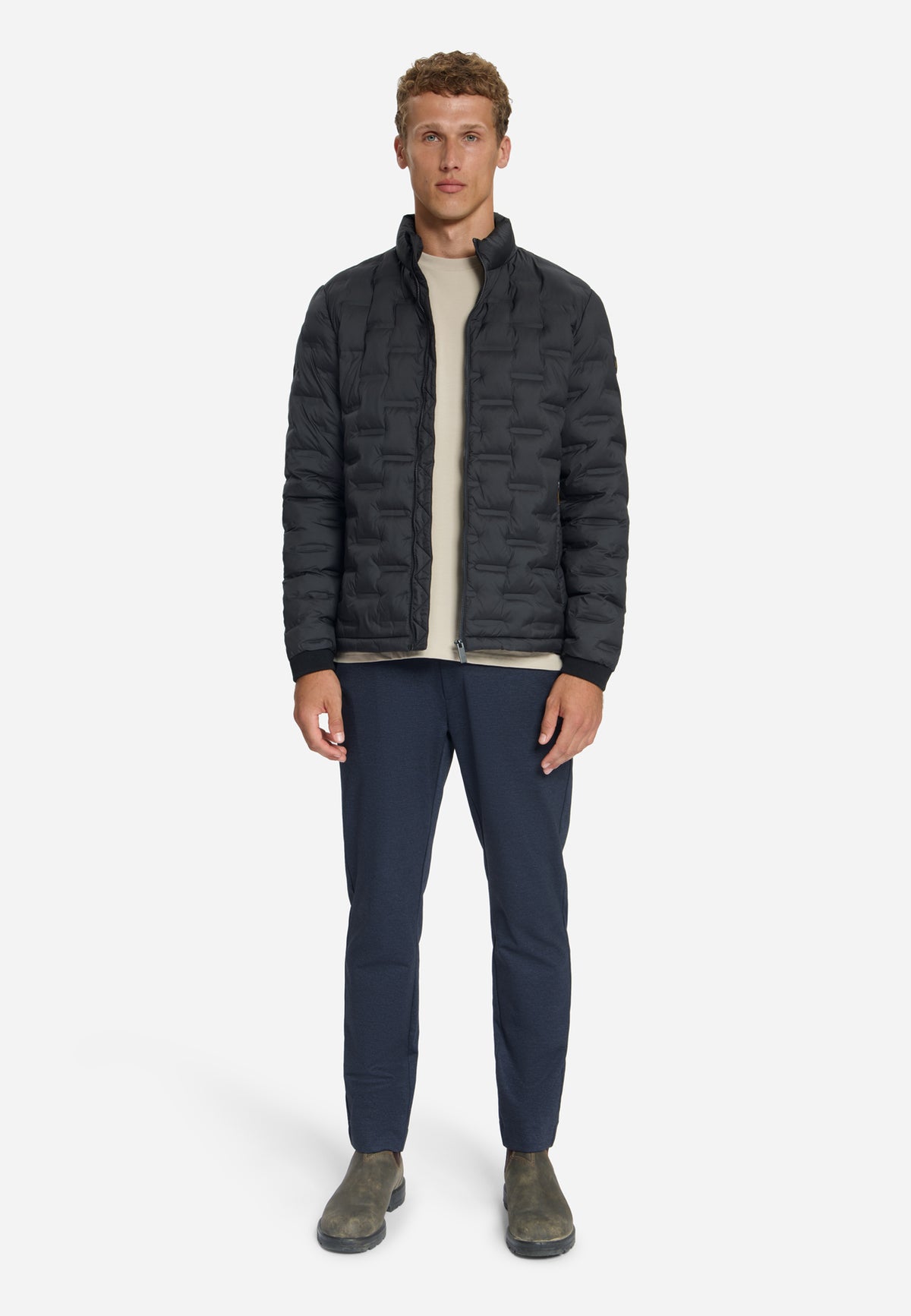 Gefütterte Übergangsjacke | Black