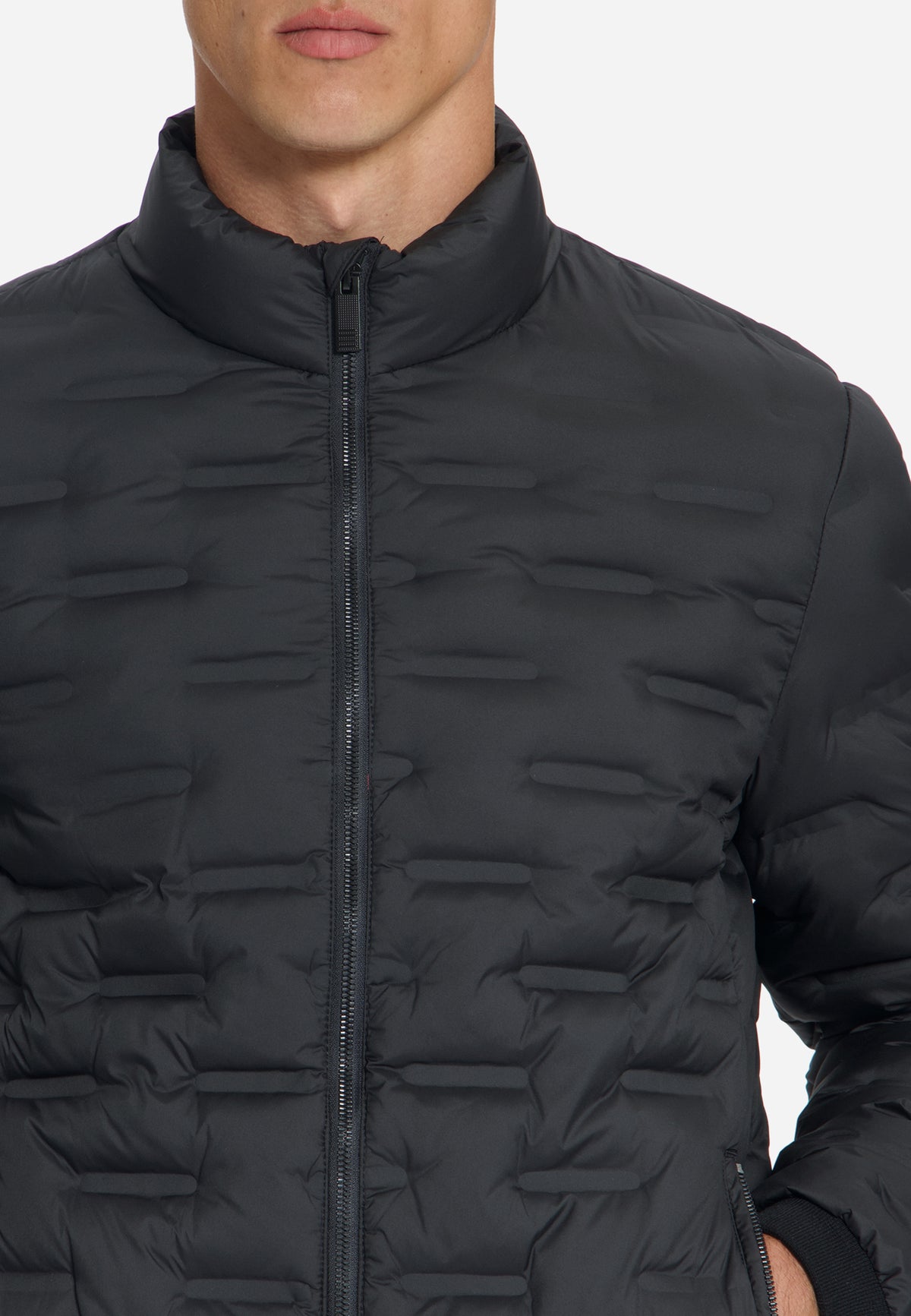 Gefütterte Übergangsjacke | Black
