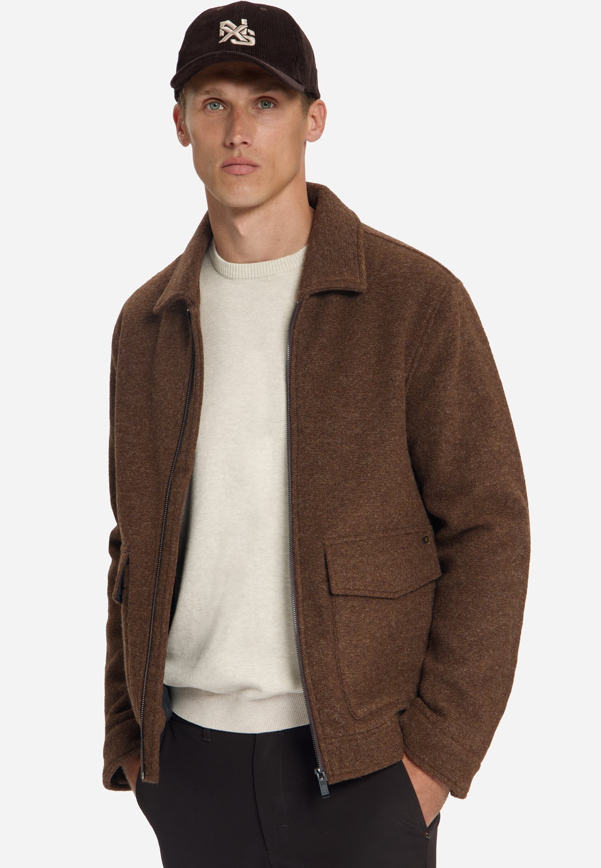 Wolljacke | Light Brown