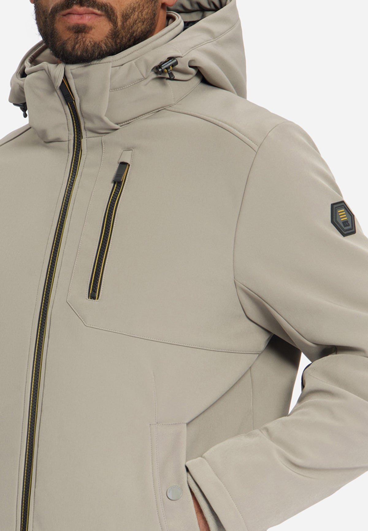 Softshelljacke | Taupe