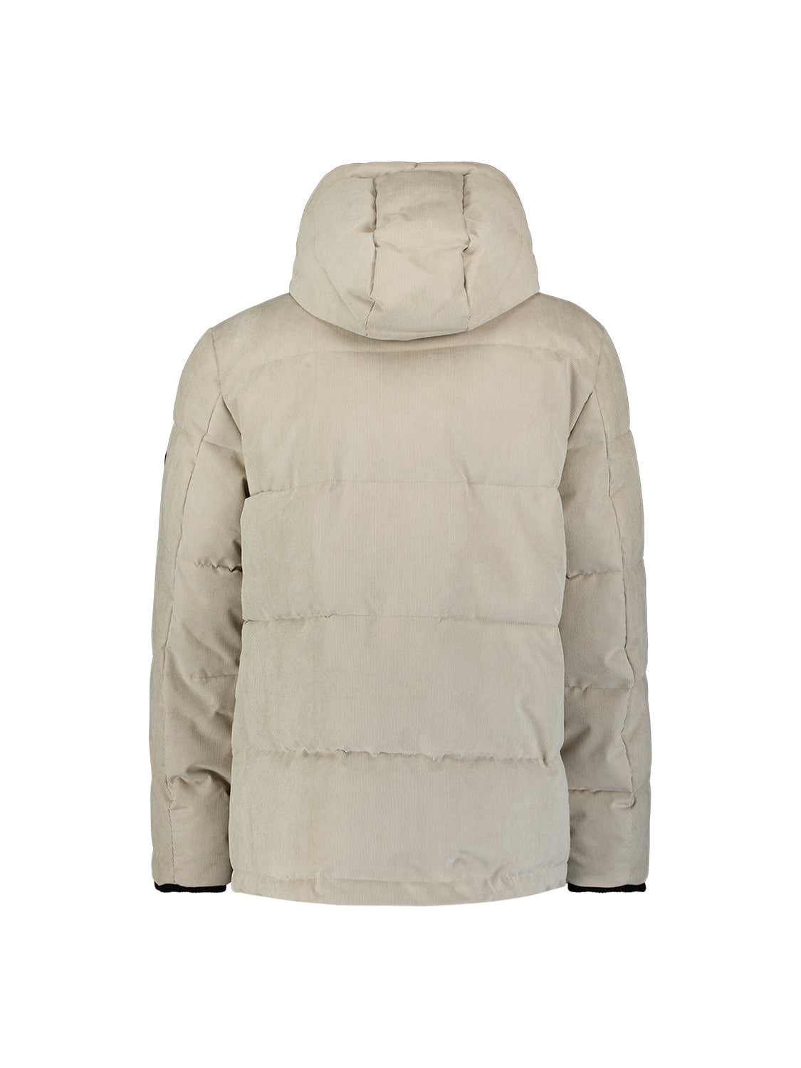 Kapuzenjacke aus Cord | stone