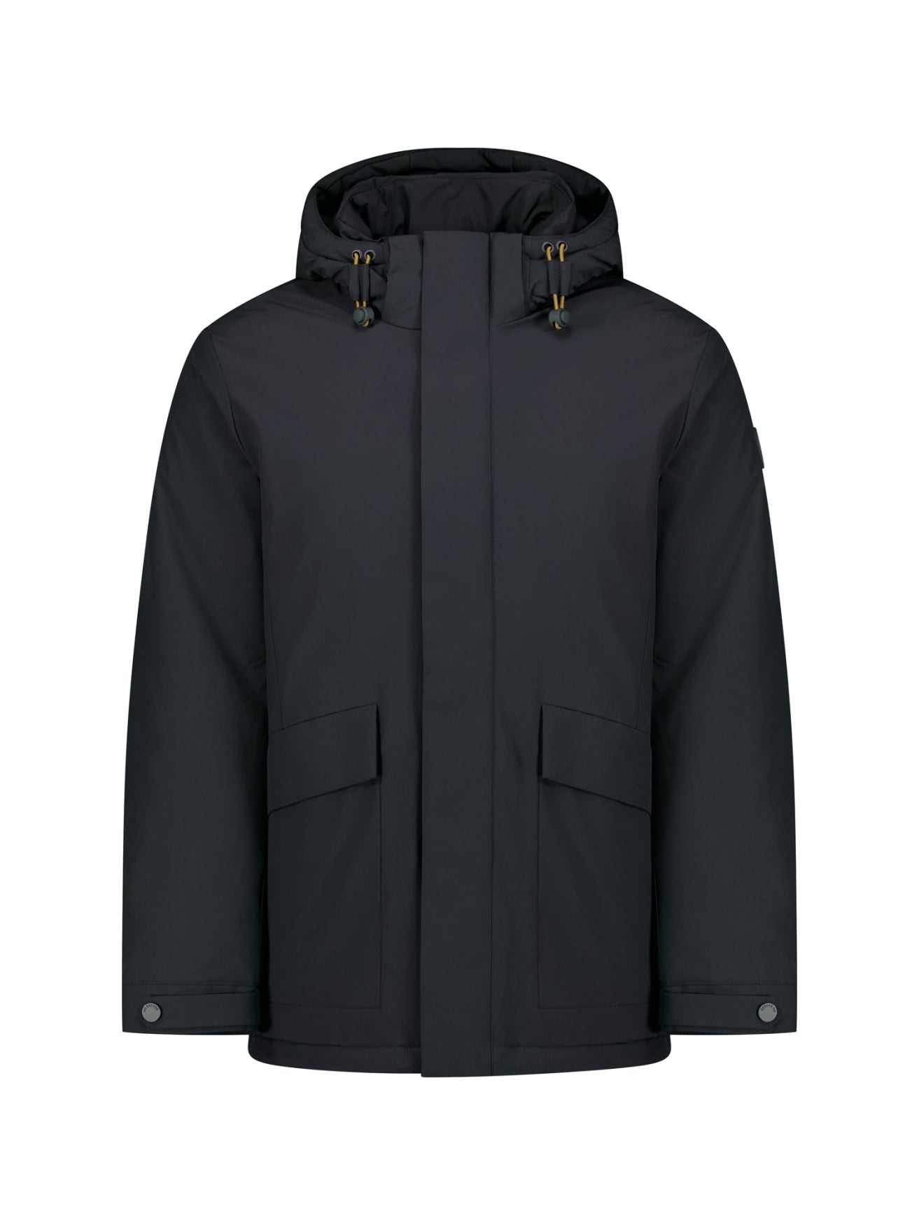 Hooded Parka Jacket | Black