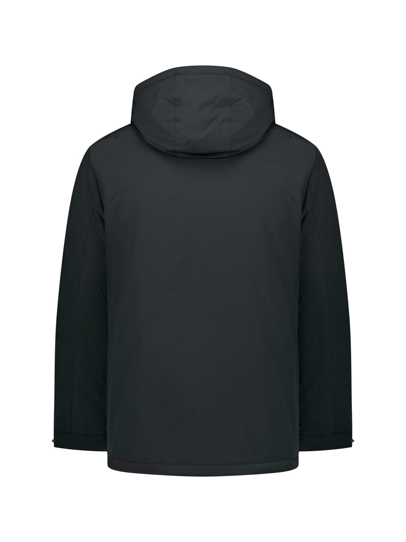 Hooded Parka Jacket | Black