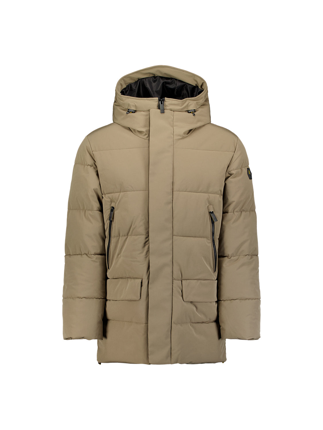 Hooded Puffer Parka Jacket | Mud
