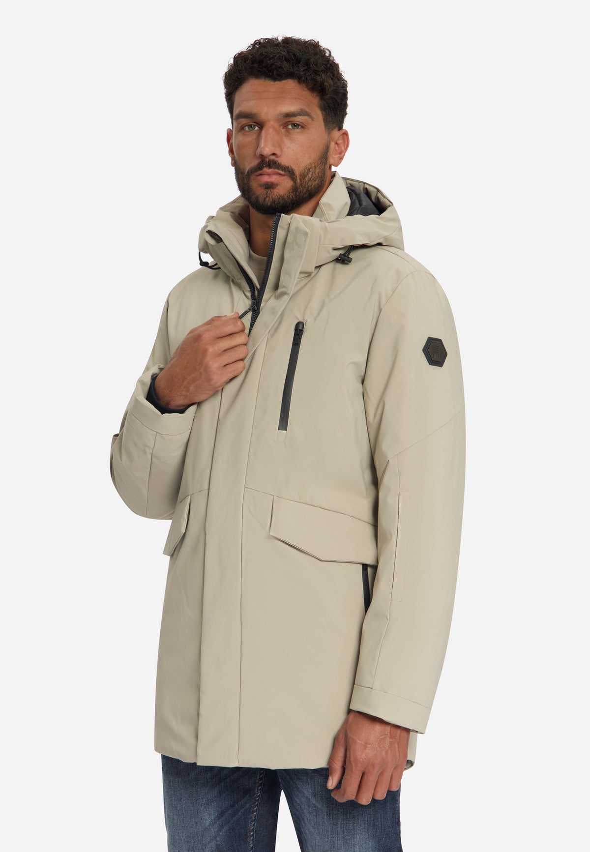 Die MIKE Jacke | Stone