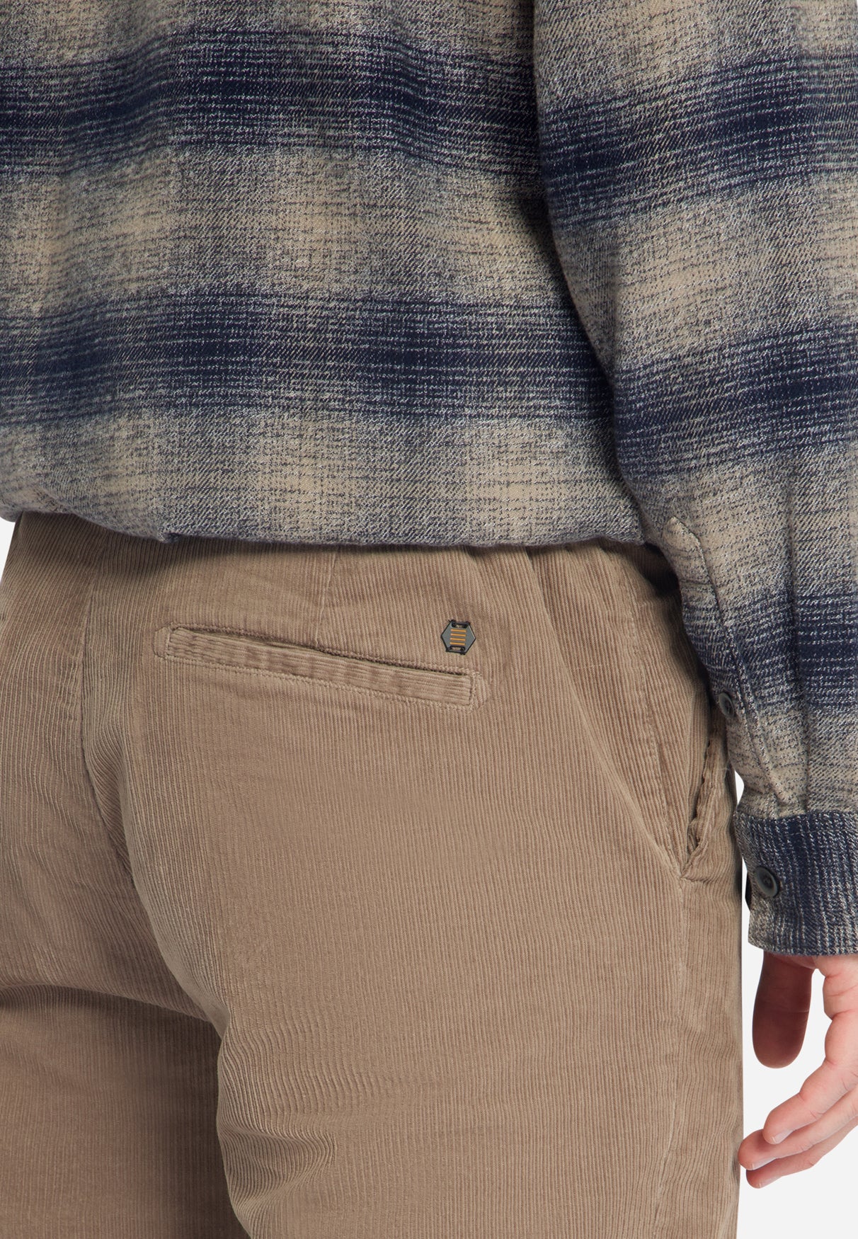 Stretch Cord Chinos | Taupe