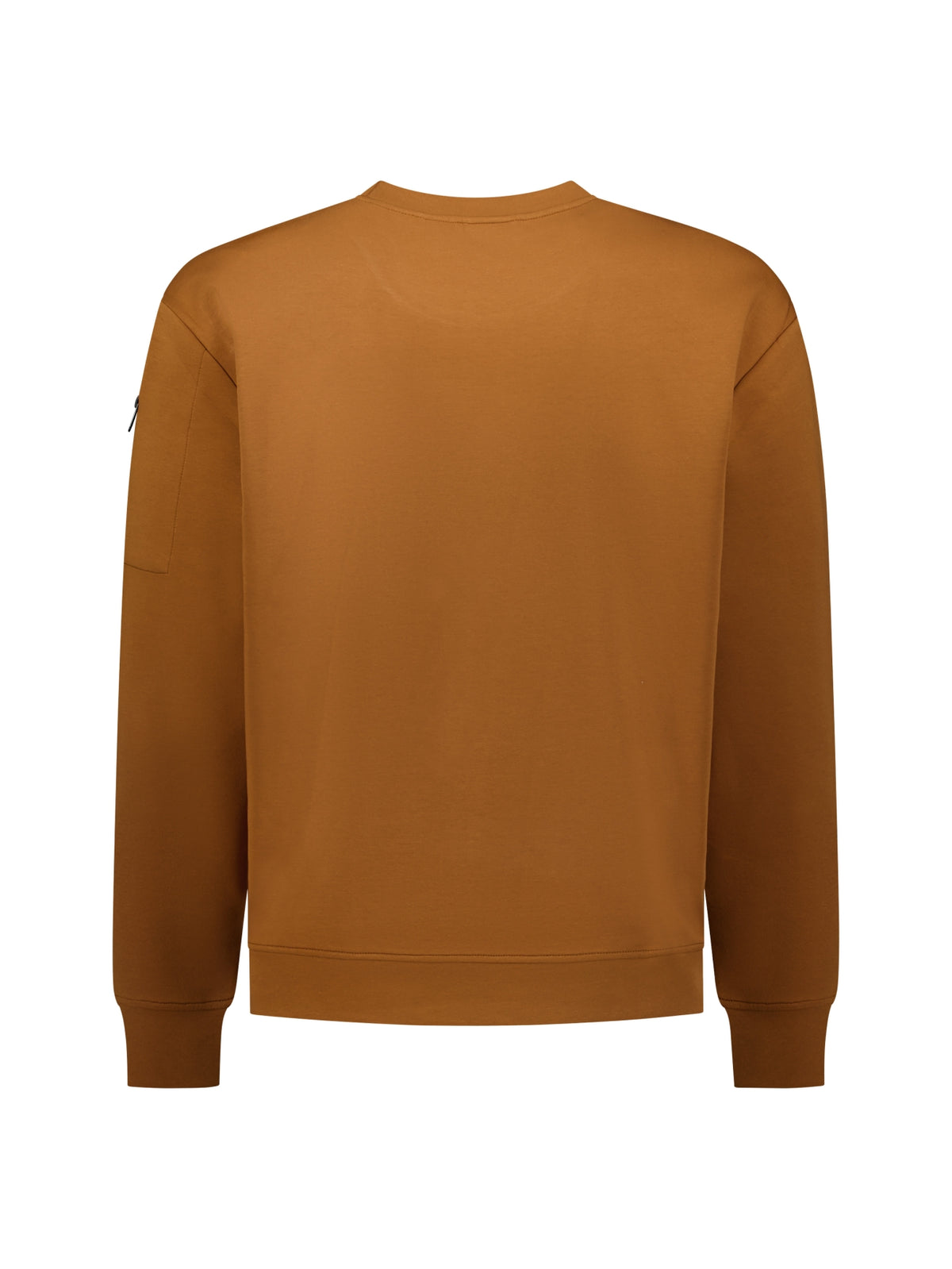 Sweatshirt mit Rundhalsausschnitt | Caramel