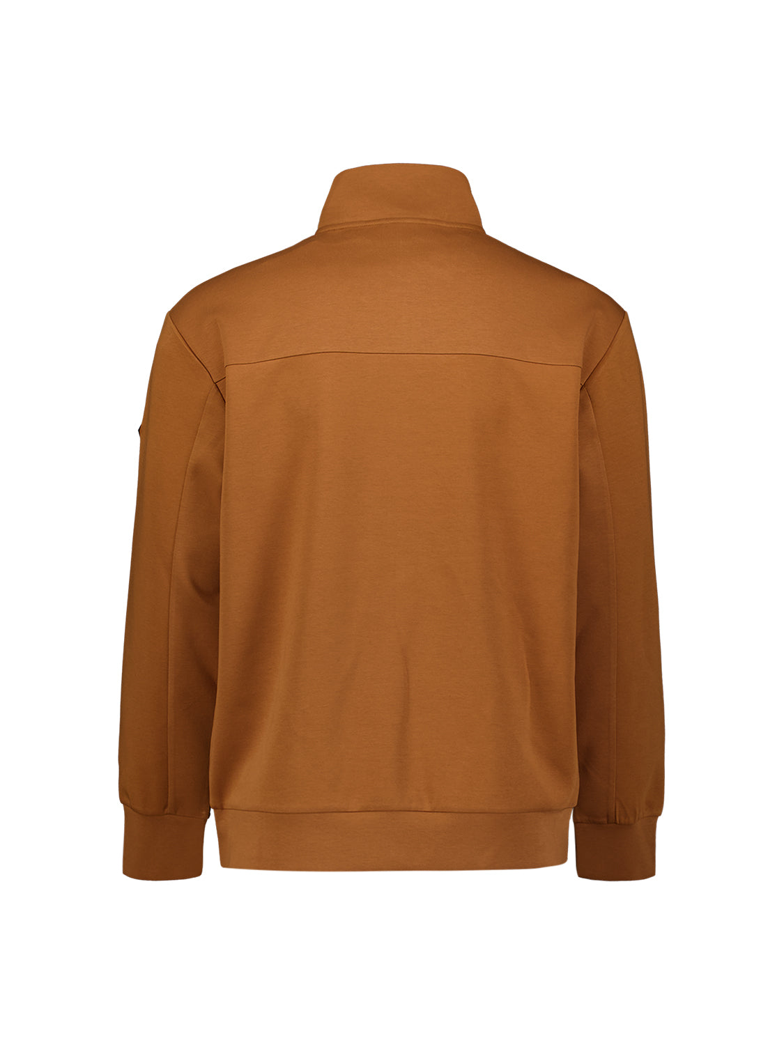 Half-Zip-Sweatshirt | Caramel