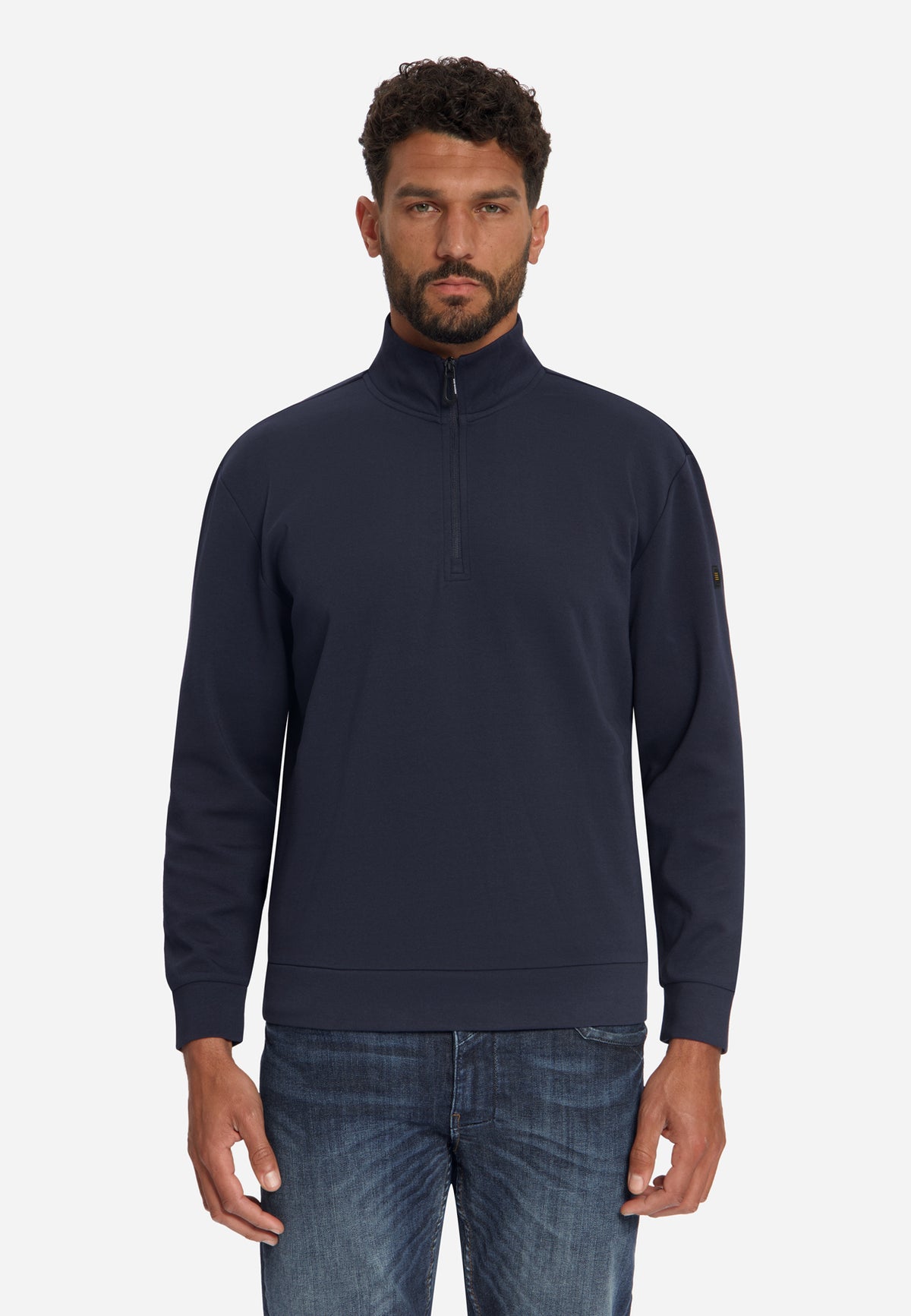 Half-Zip-Sweatshirt | Dark Night