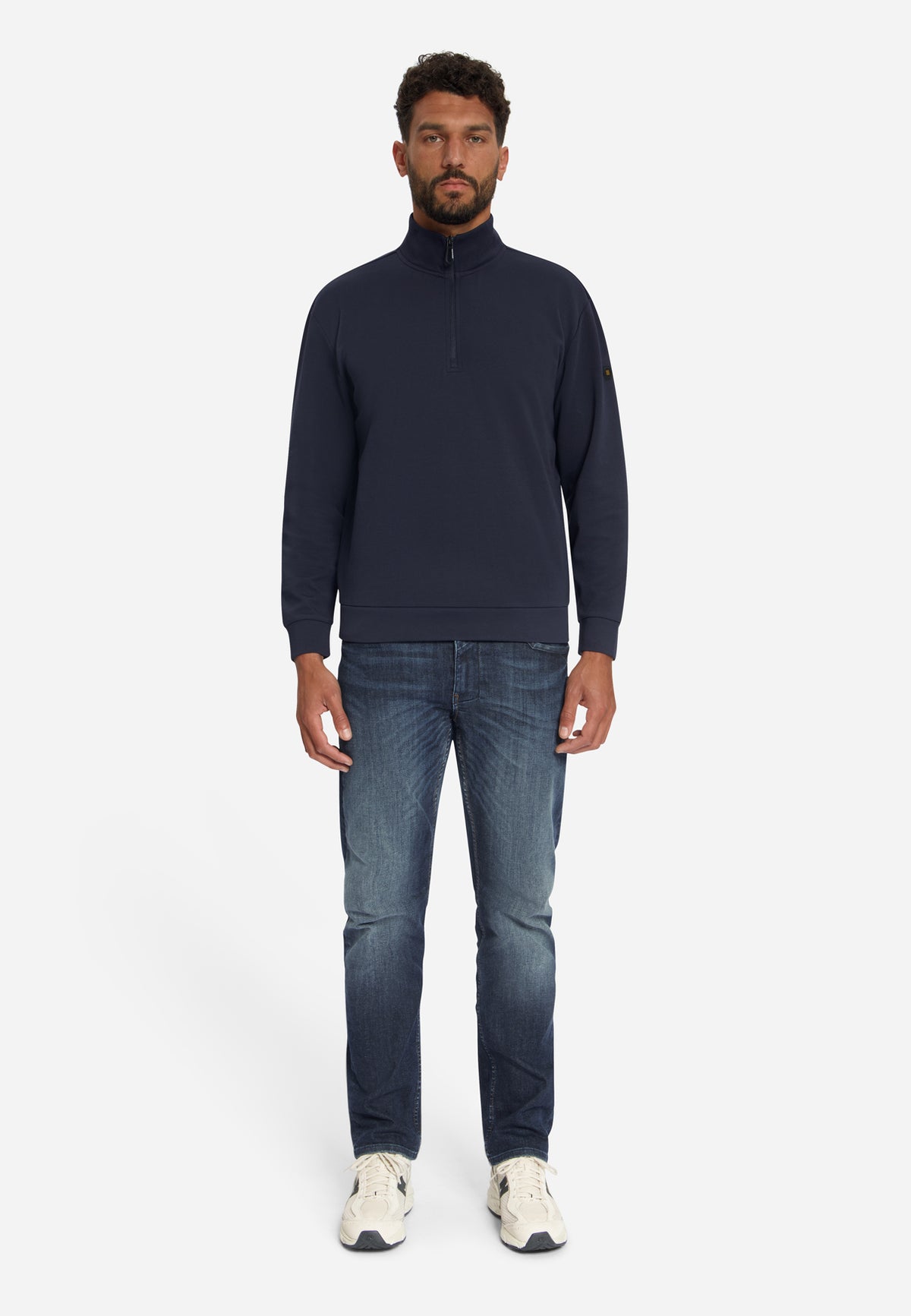 Half-Zip-Sweatshirt | Dark Night