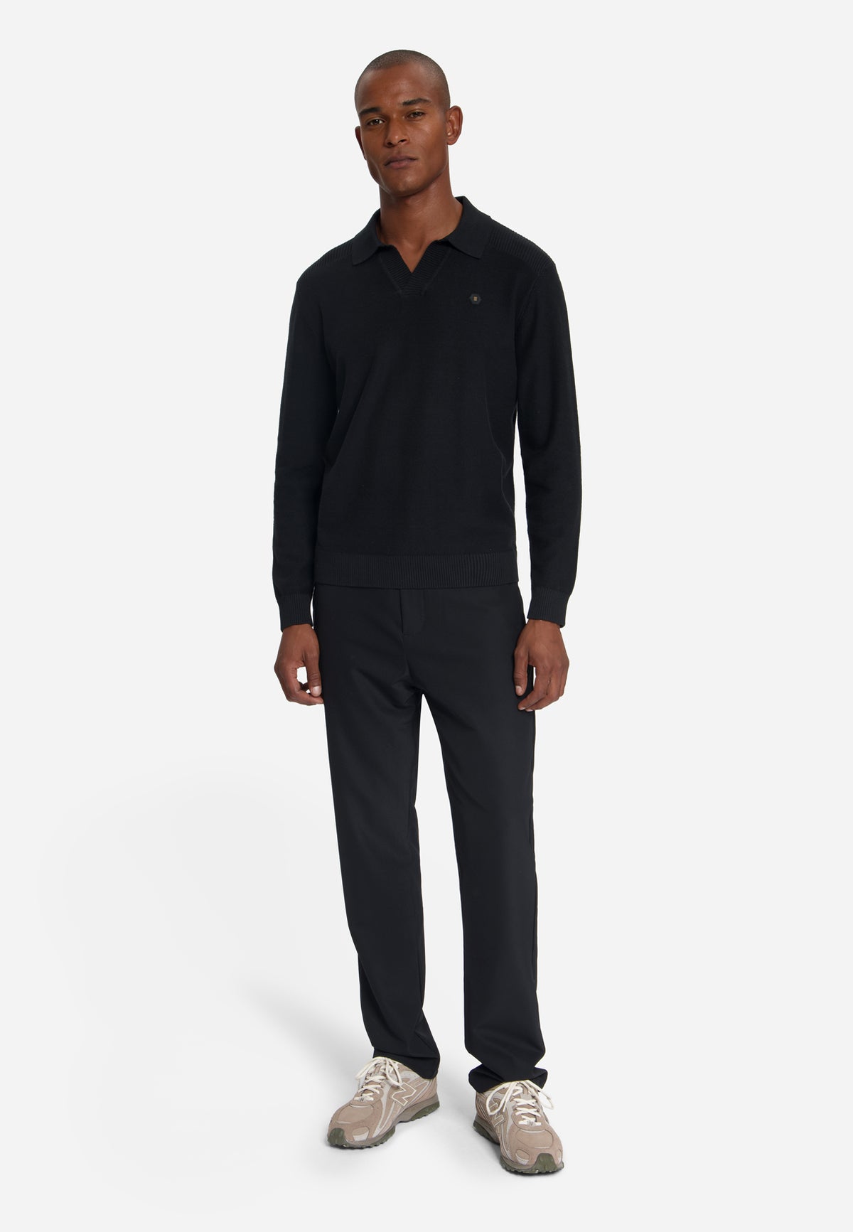 Polopullover | Black