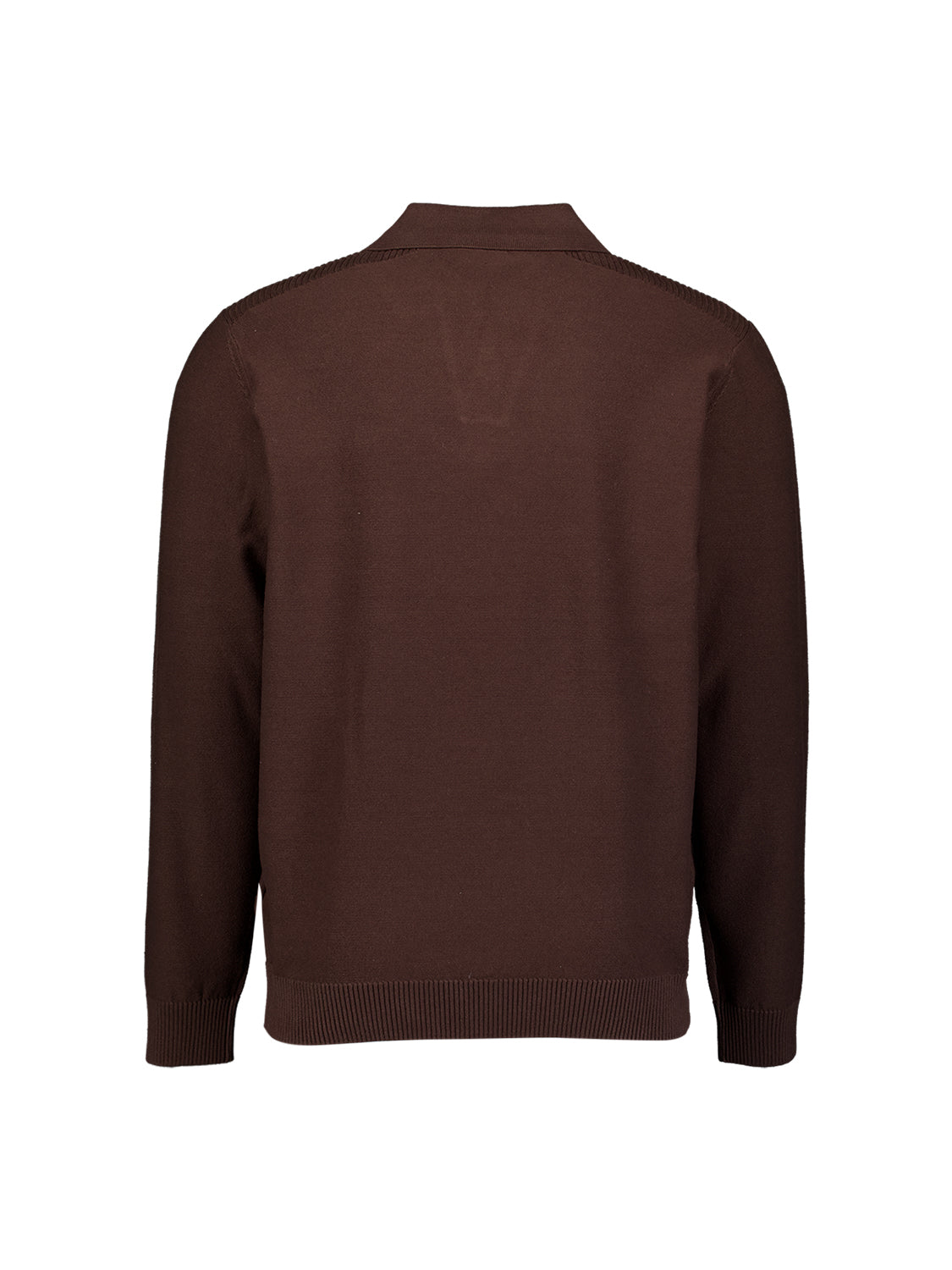 Polopullover | Dark Brown