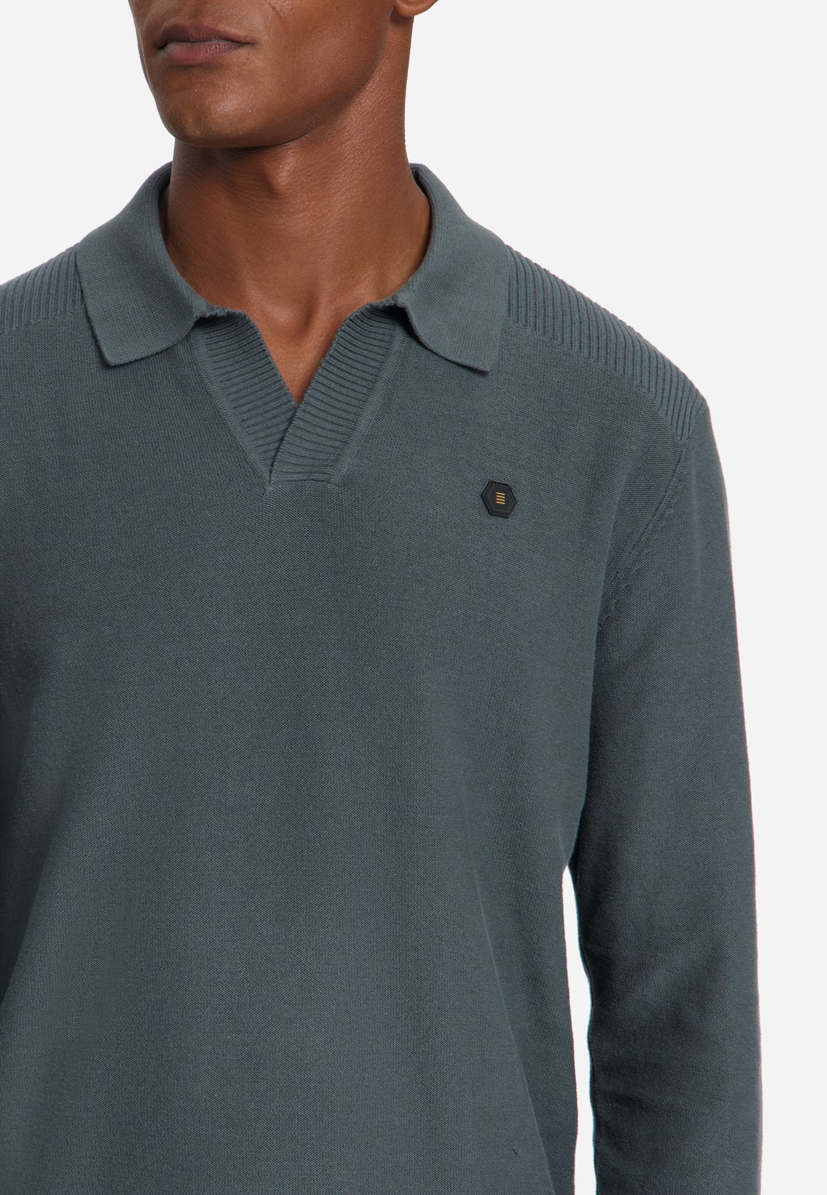 Polopullover | Dark Steel
