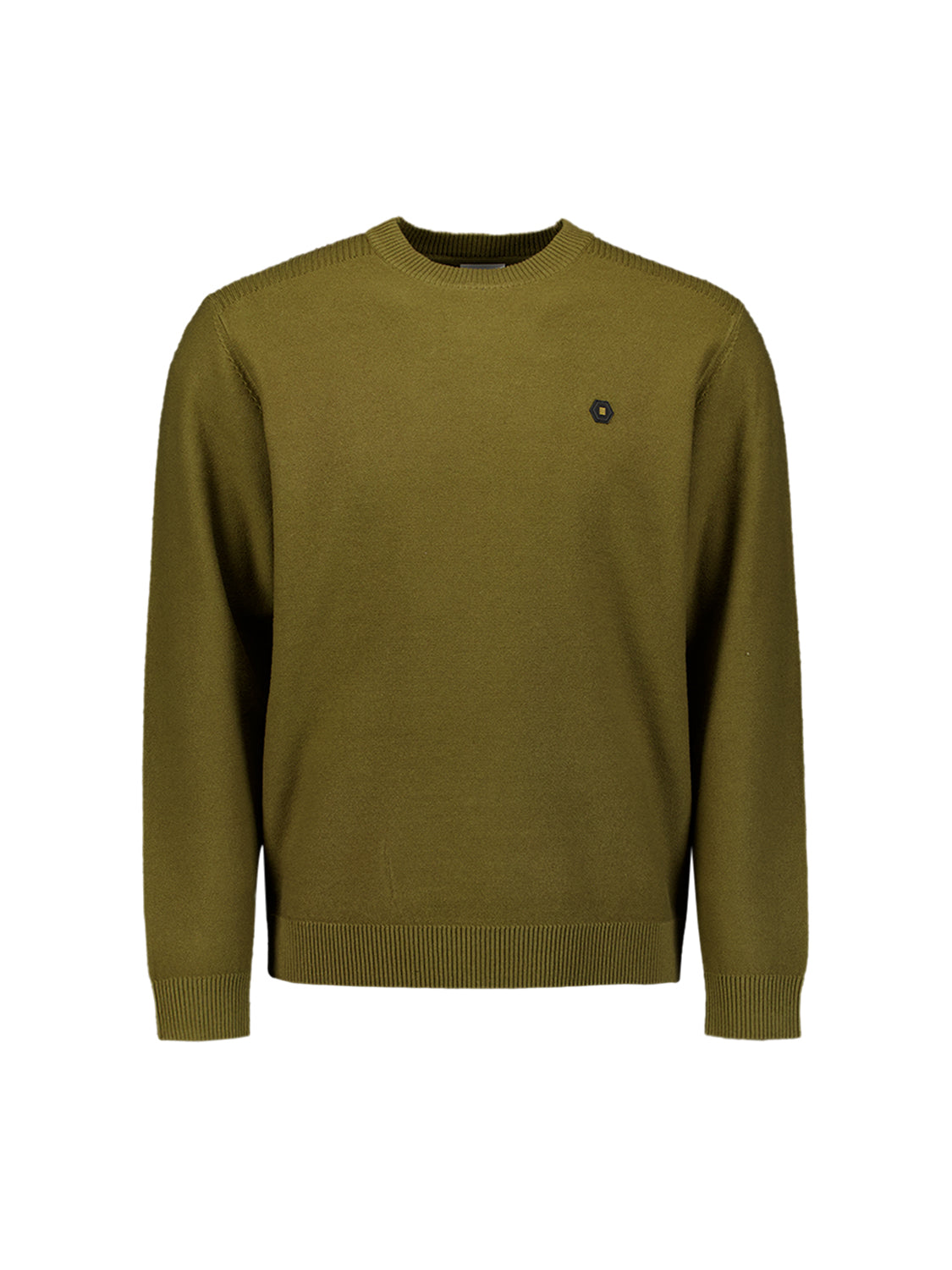 Pullover mit Rundhalsausschnitt | Moss
