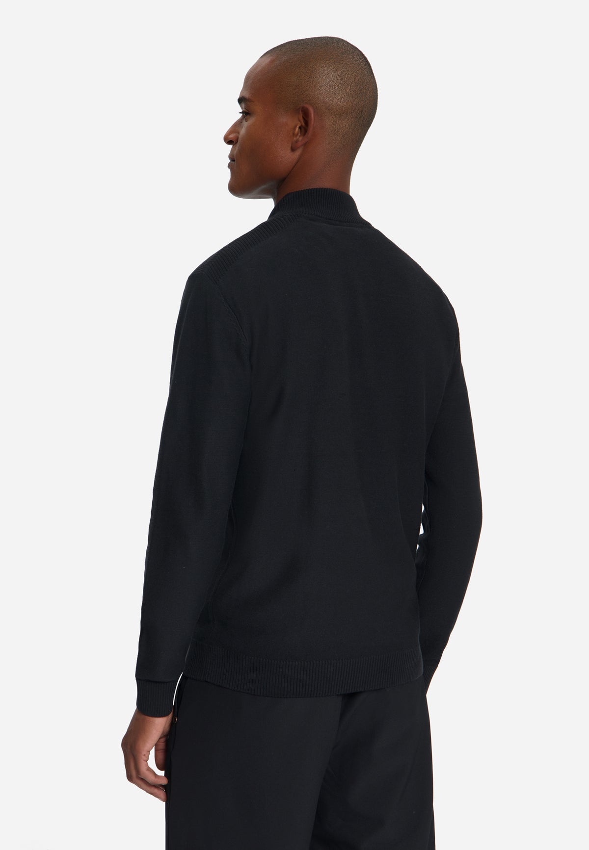 Half-Zip-Pullover | Black