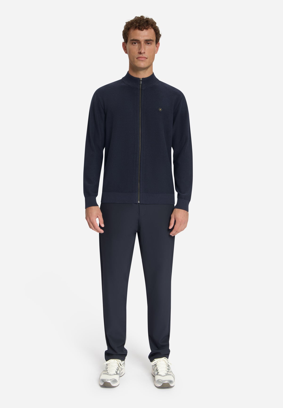 Full-Zip Cardigan | Dark Night