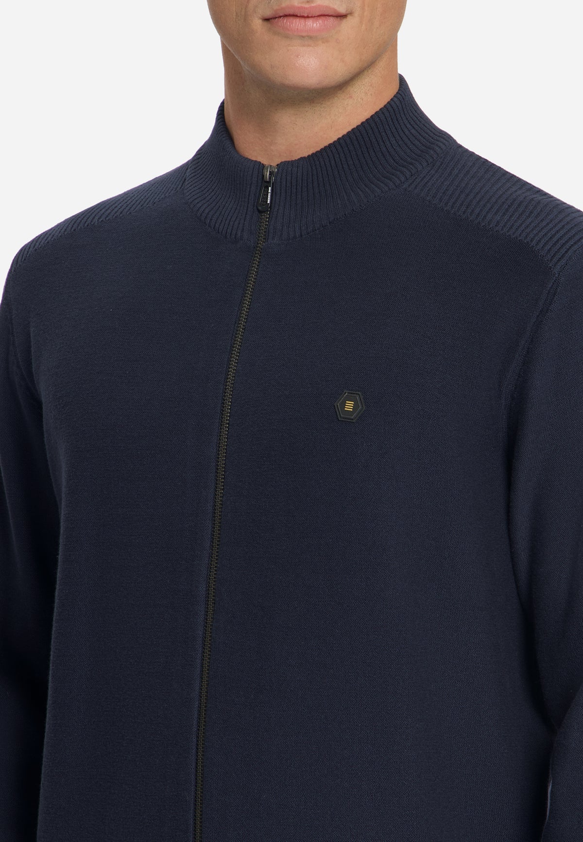 Full-Zip Cardigan | Dark Night
