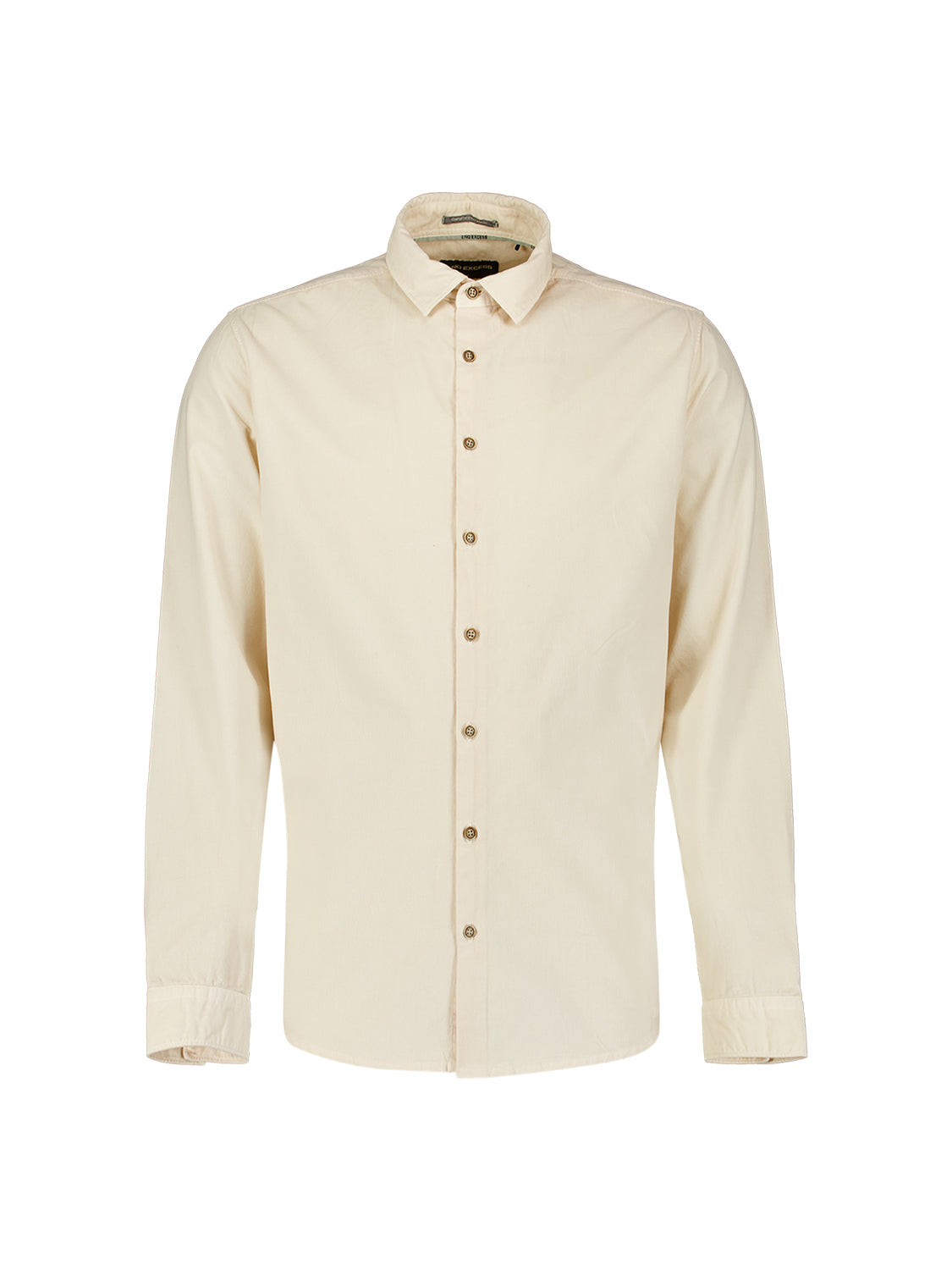 Fine Corduroy Shirt | Cement