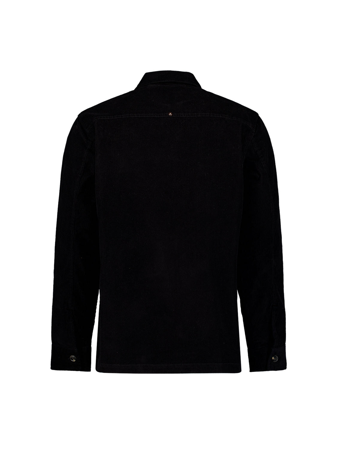 Corduroy Overshirt | Black