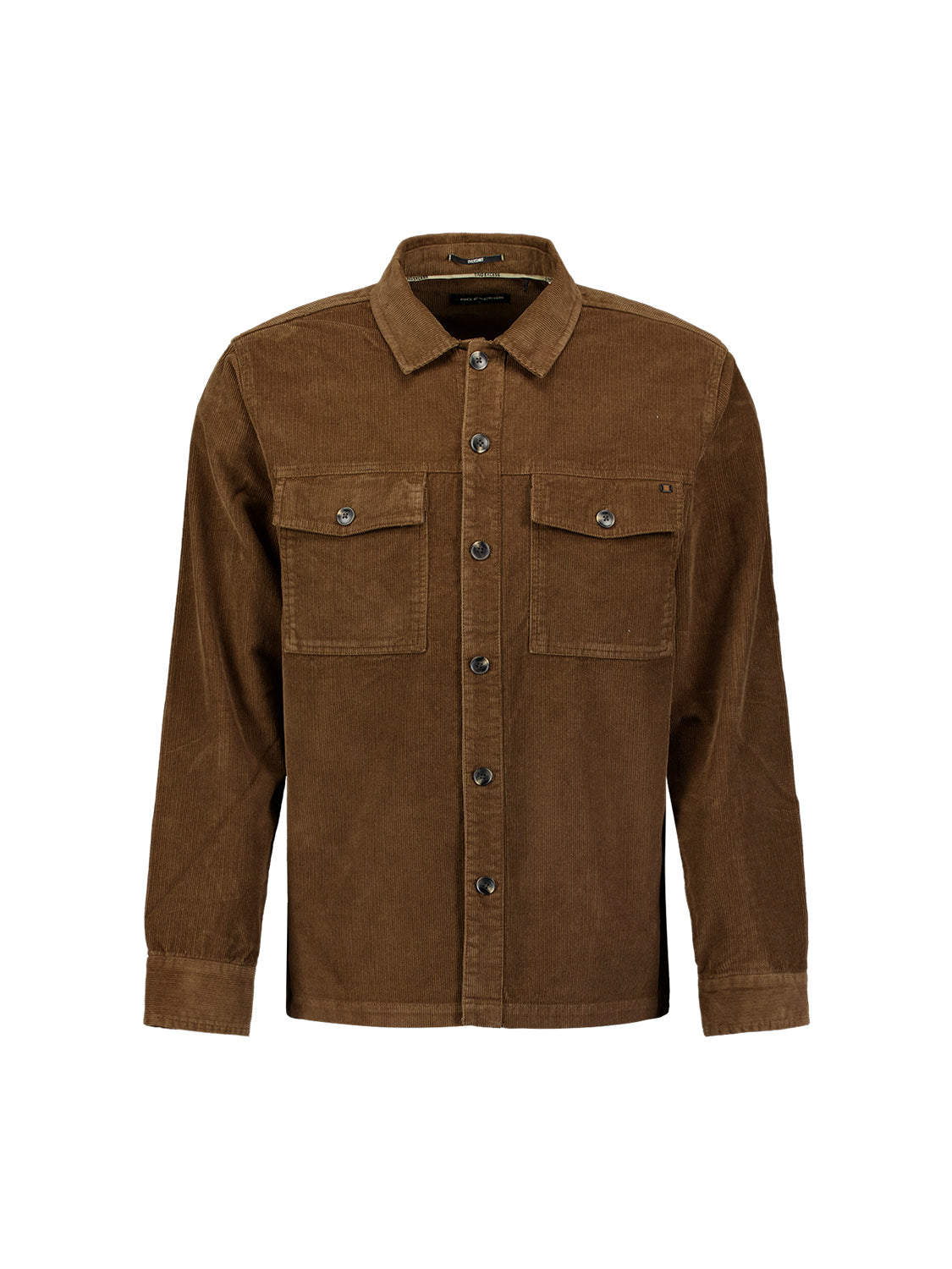 Overshirt aus Cord | Hellbraun