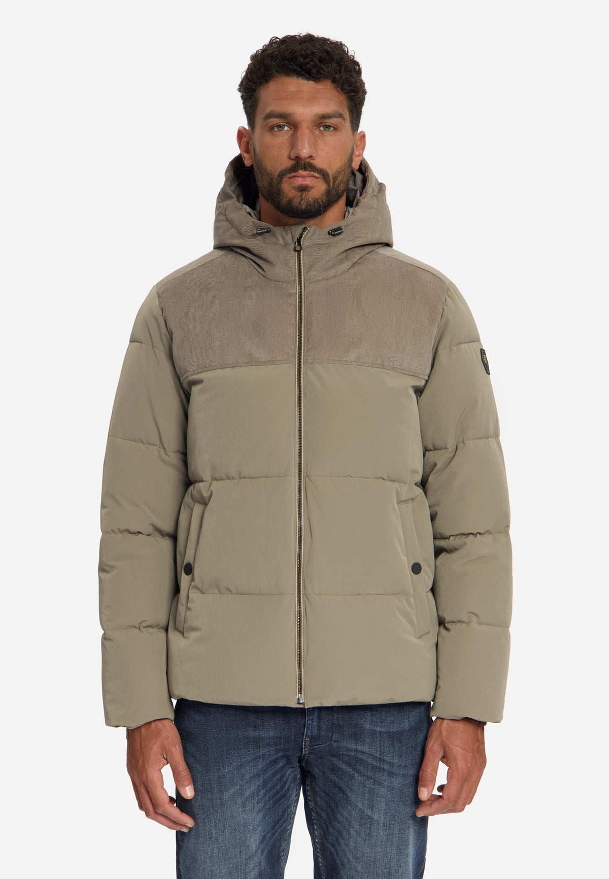 Cord-Pufferjacke | Mud