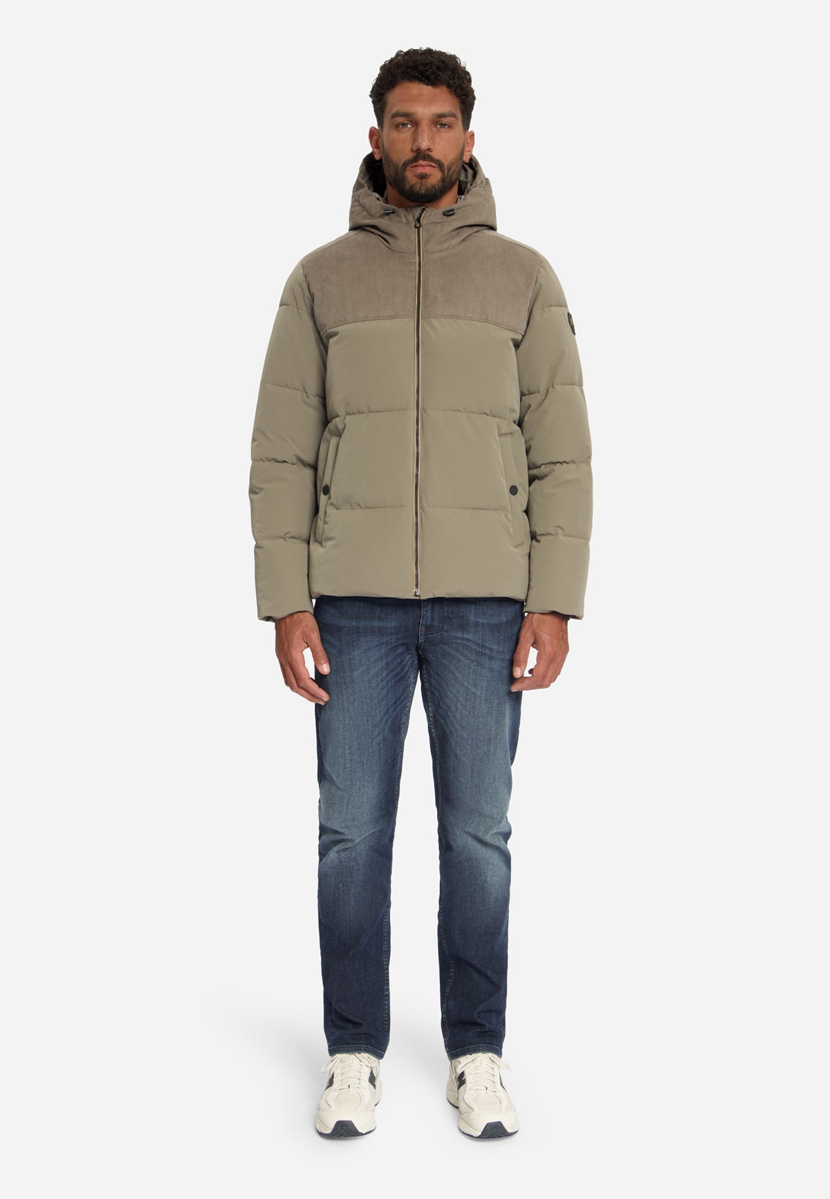 Cord-Pufferjacke | Mud