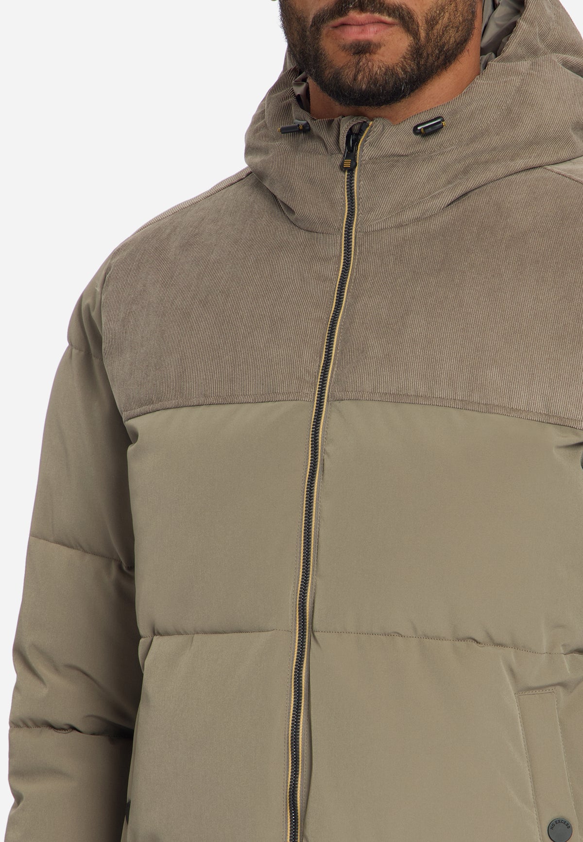 Cord-Pufferjacke | Mud