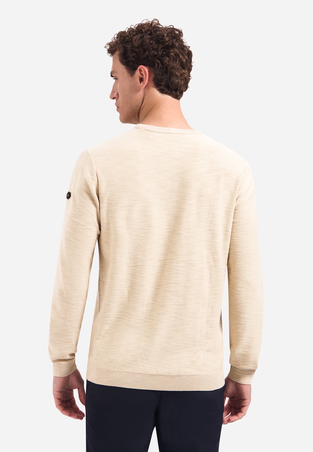 Zeitlose Basics Stonewashed Pullover | Cement