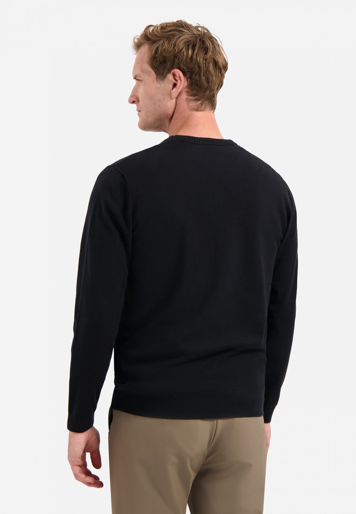 Timeless Basics Melange Jumper | Black