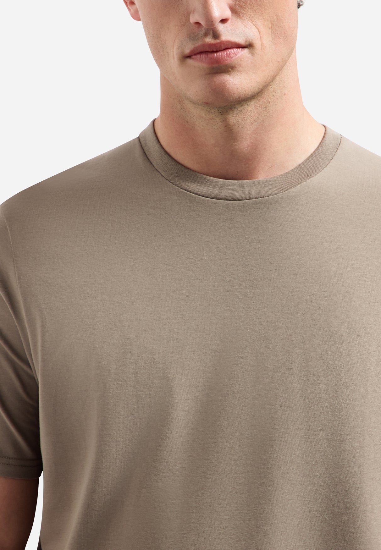 Timeless Basics Basic-T-Shirt | Clay
