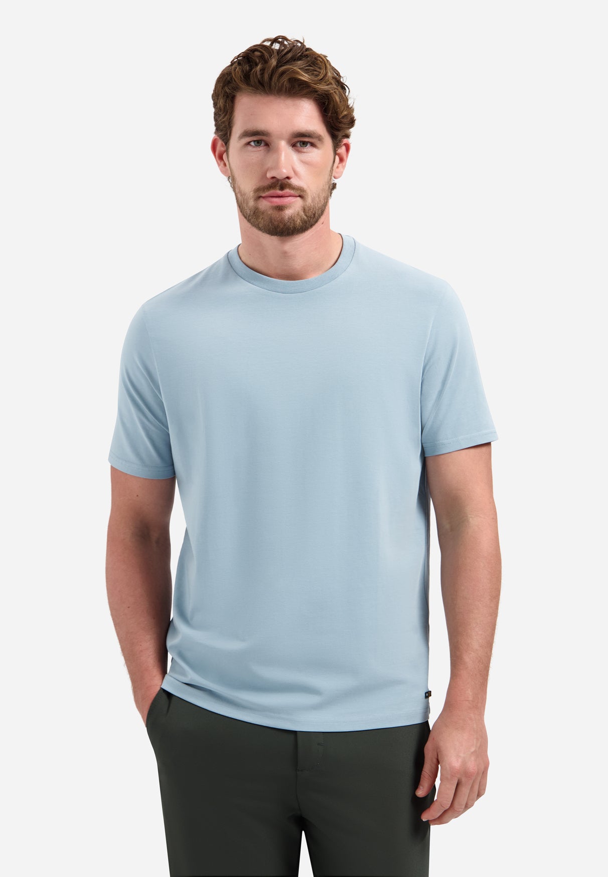 Timeless Basics Basic T-shirt | Dusty Blue