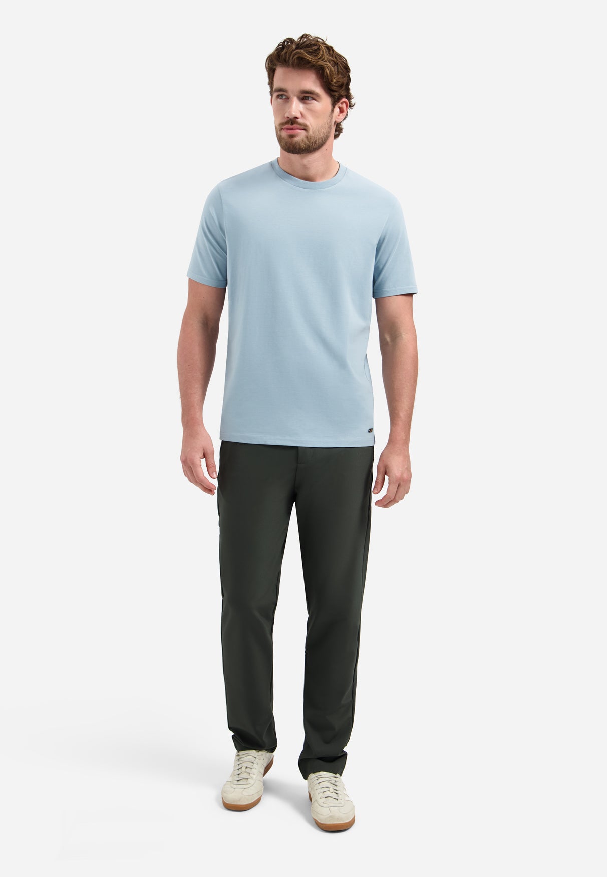 Timeless Basics Basic T-shirt | Dusty Blue