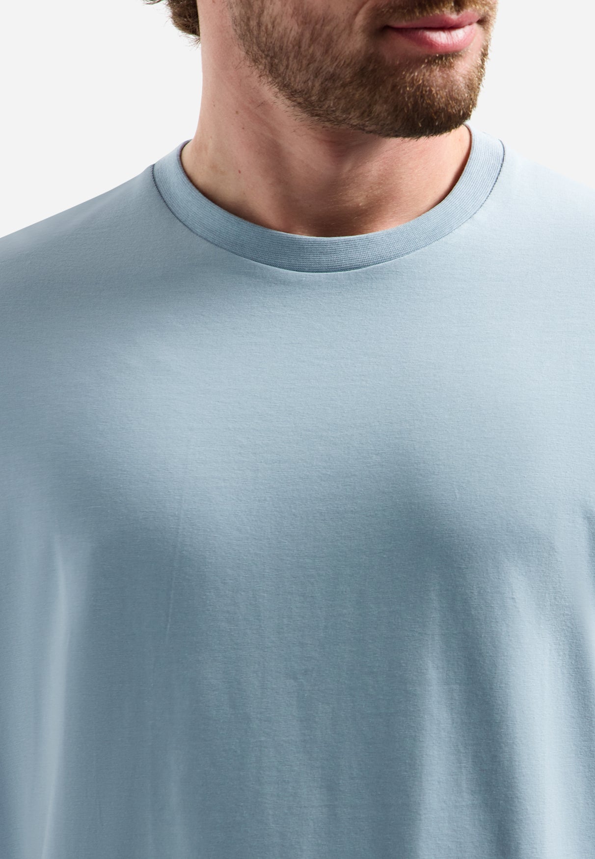 Timeless Basics Basic-T-Shirt | Dusty Blue