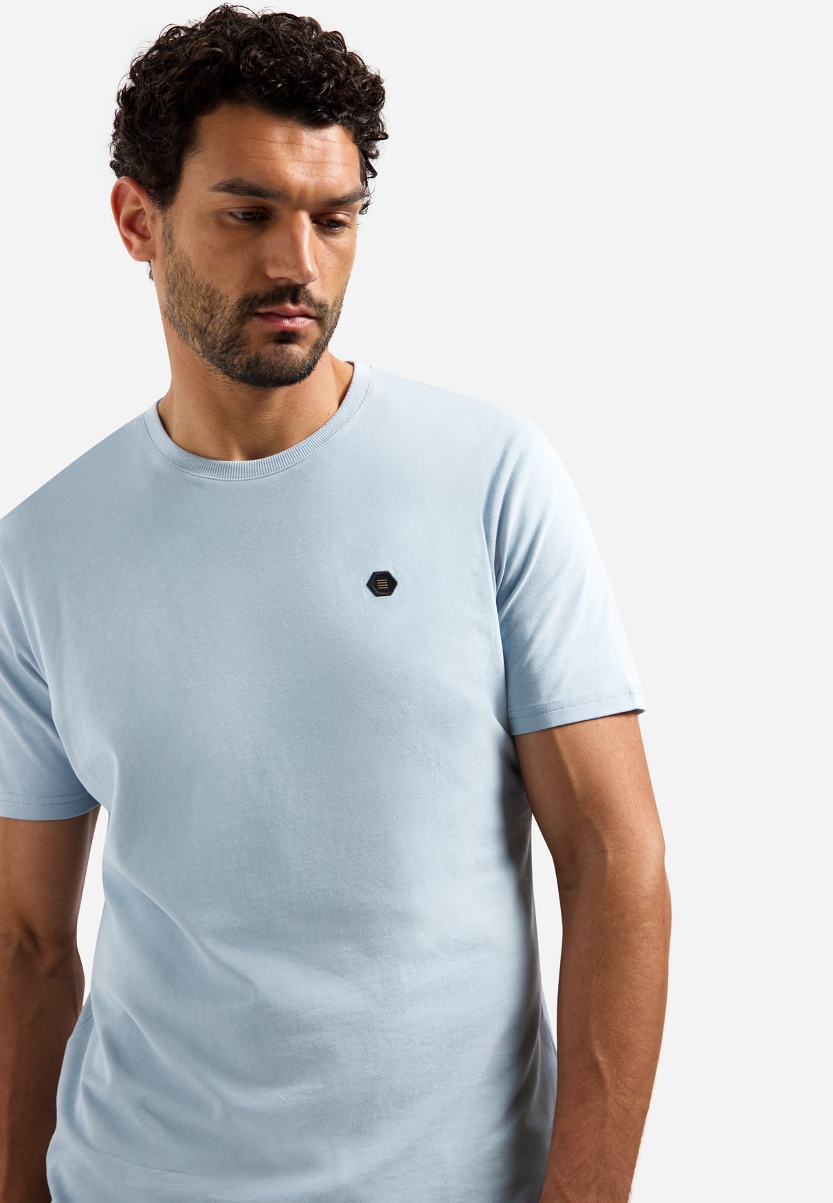 Timeless Basics Weiches T-Shirt | Dusty Blue
