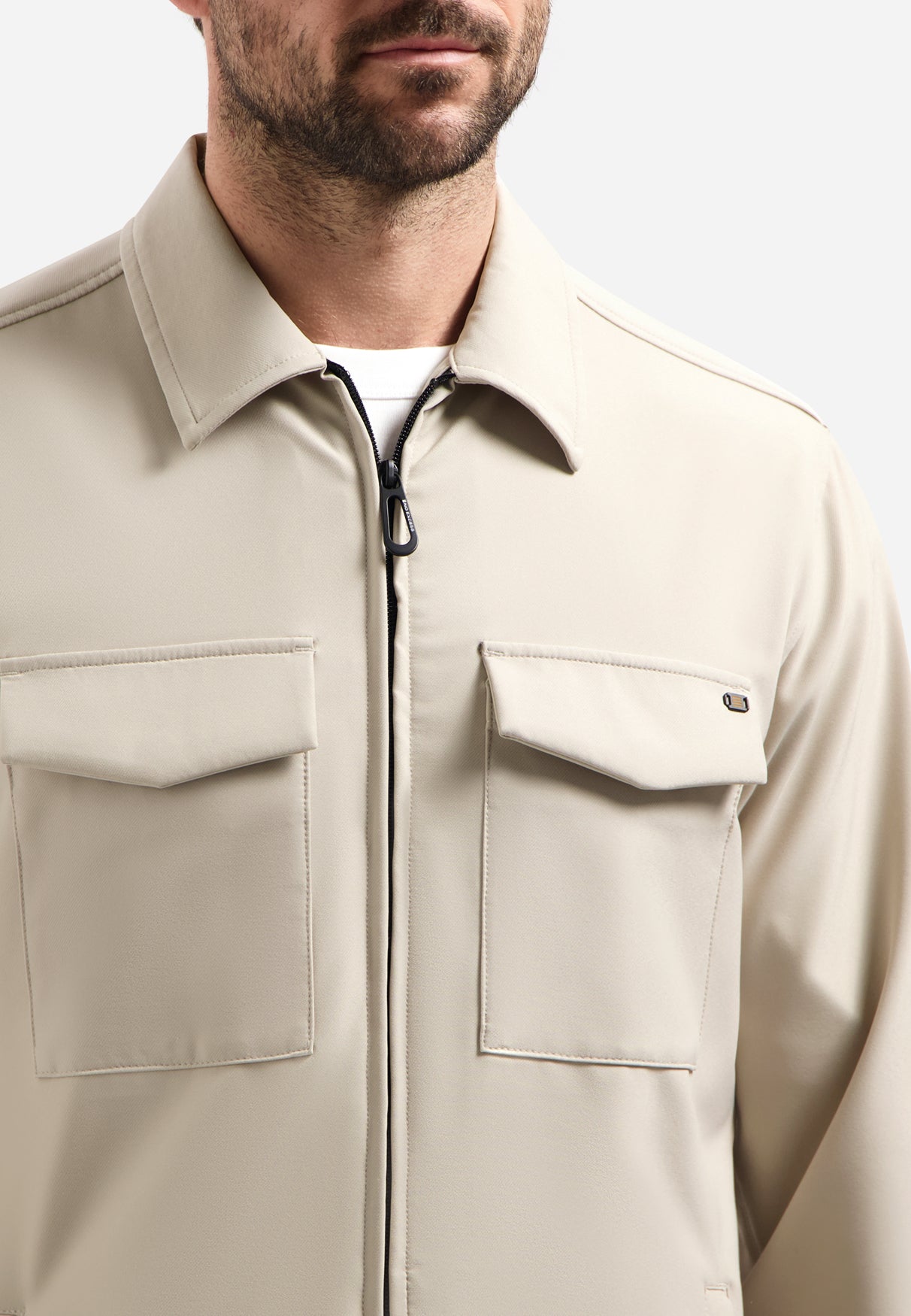 The Sedoc Overshirt | Stone