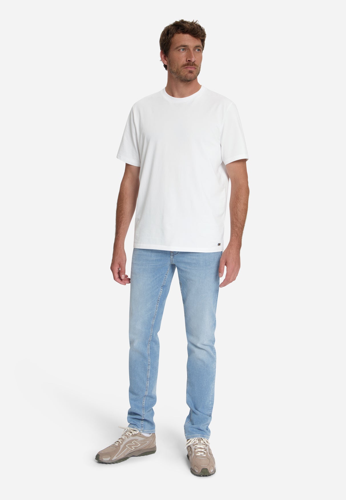 Regular-Fit-Jeans | Bleach Denim